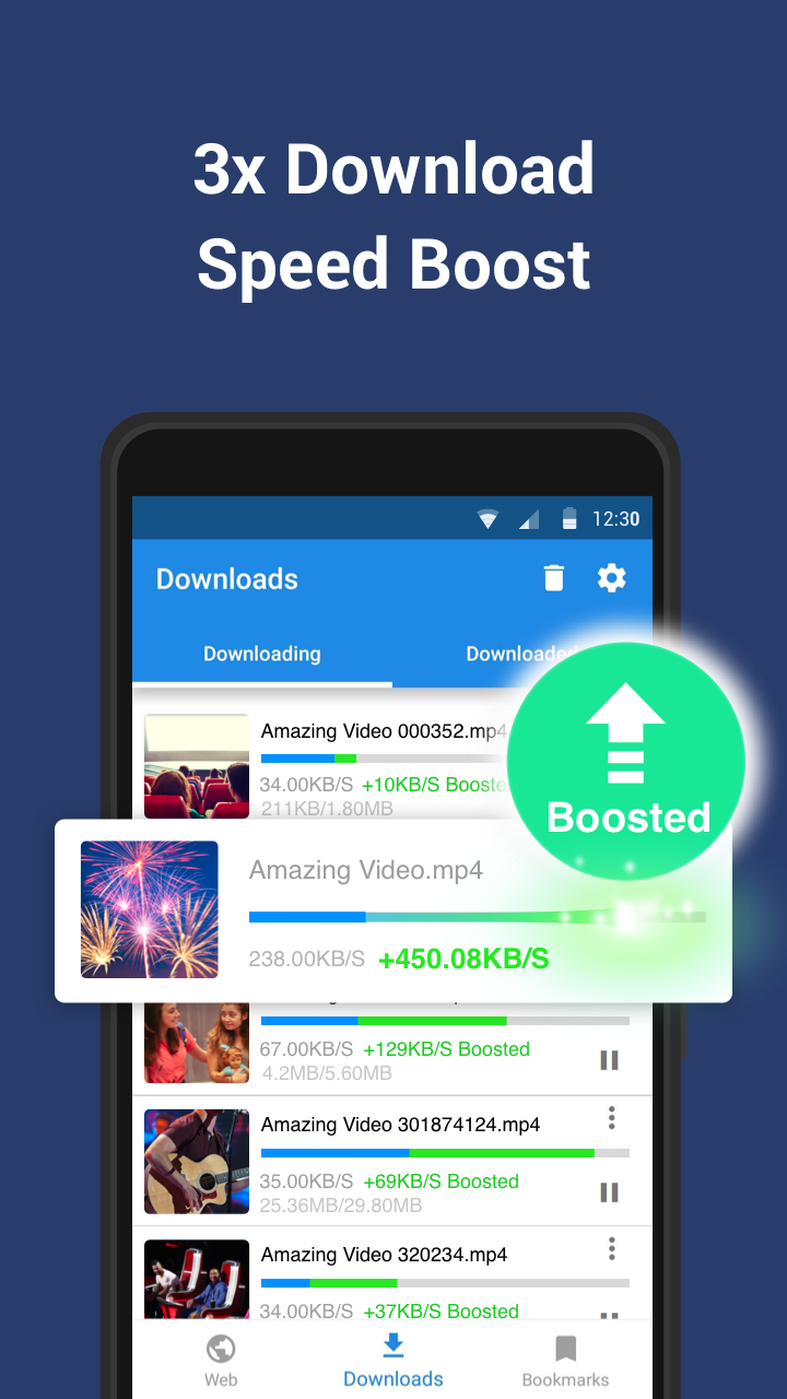 اسکرین شات 3 برنامه Video Downloader & Video Saver
