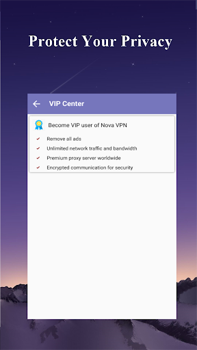 اسکرین شات 4 برنامه Nova VPN -  Free, no block & lightning speed
