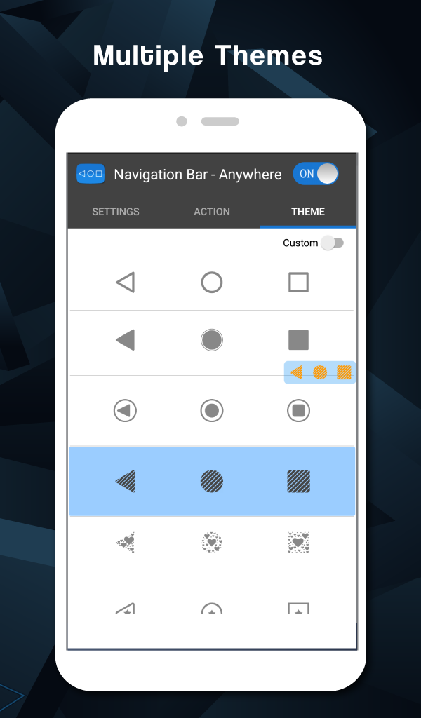 اسکرین شات 4 برنامه Navigation Bar - Anywhere