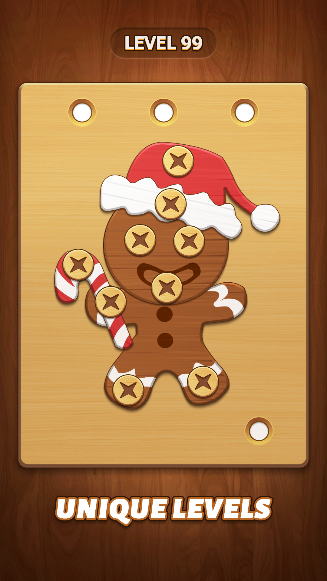 اسکرین شات 3 بازی Wood Unscrew Master :Nuts Puz