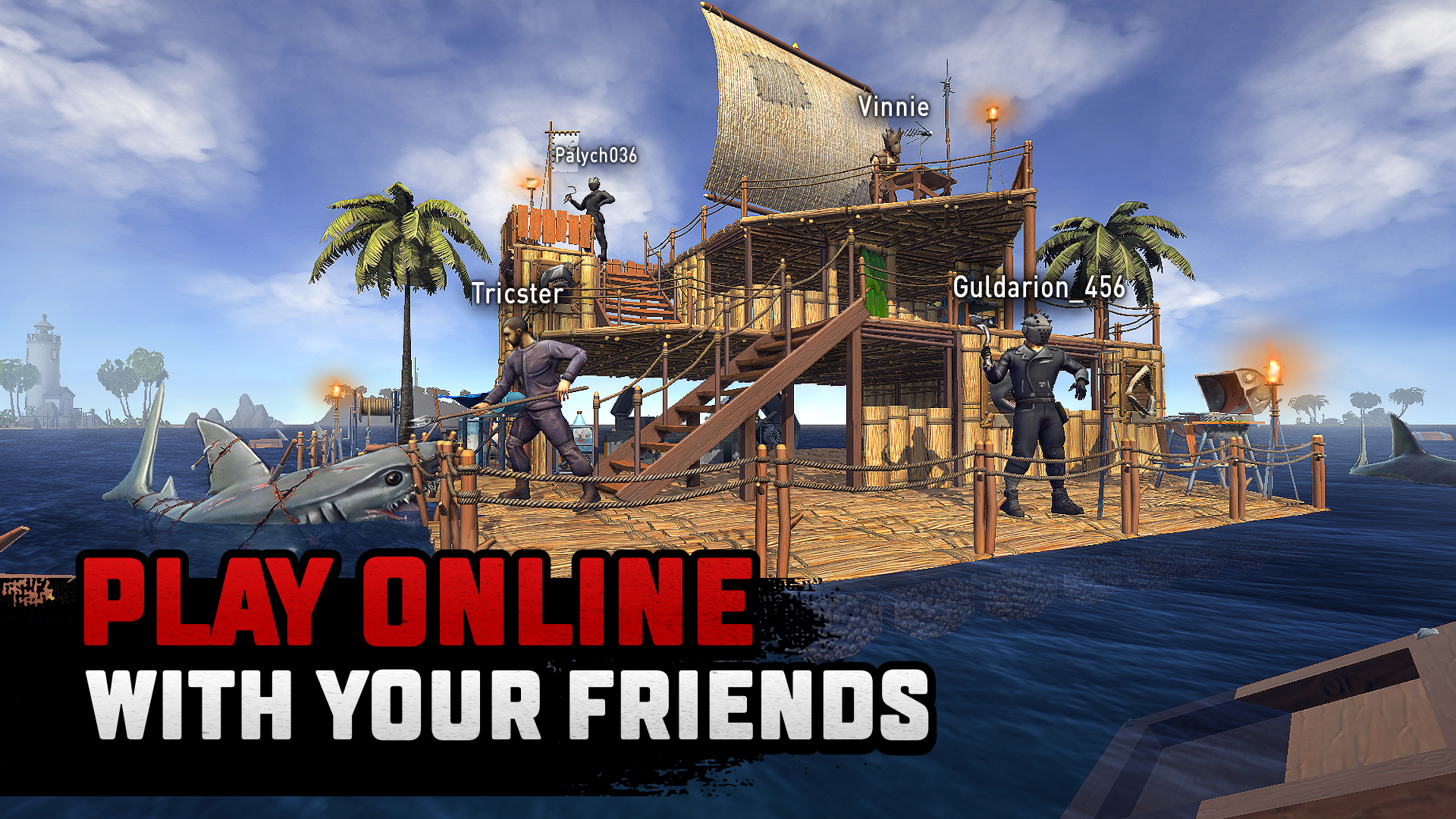 اسکرین شات 1 بازی Raft® Survival: Sandbox Game