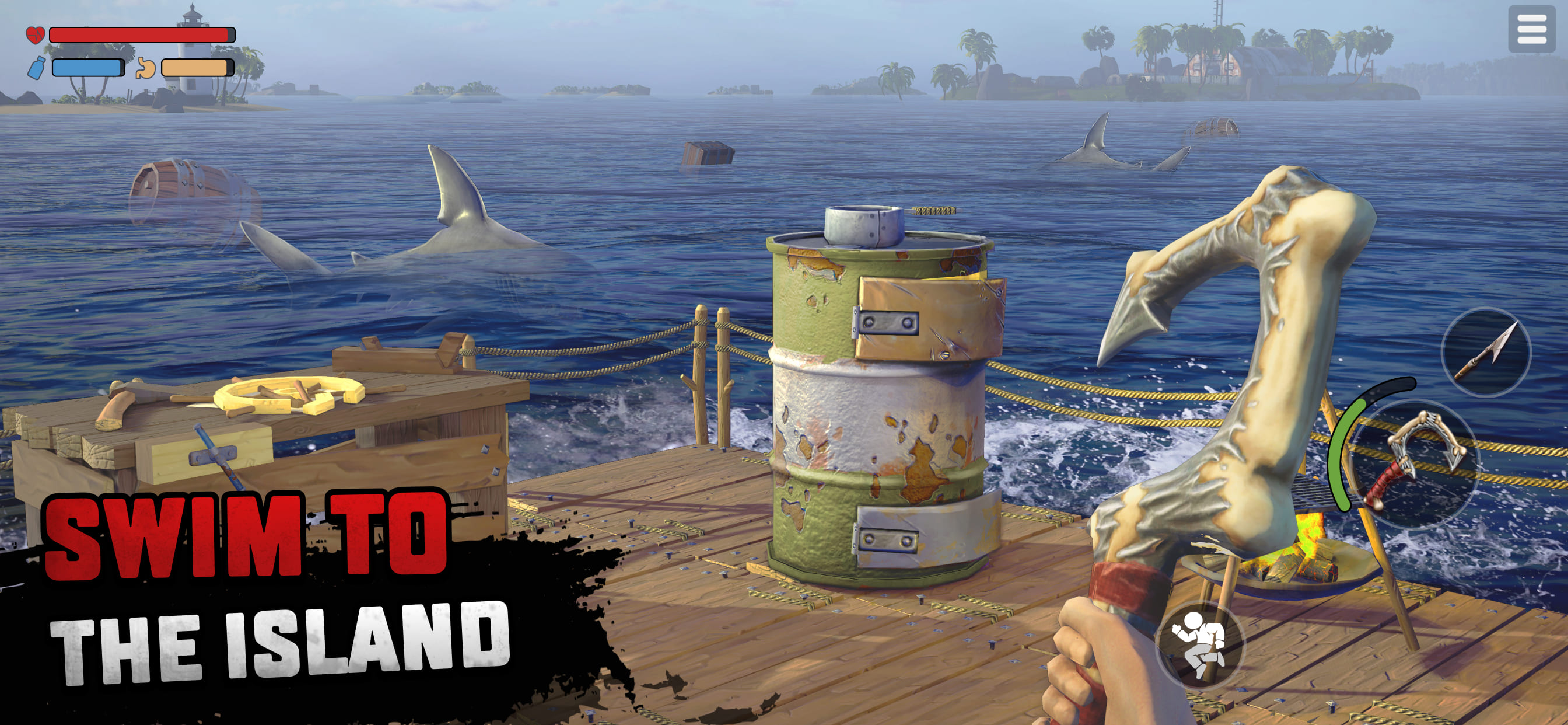 اسکرین شات 3 بازی Raft® Survival - Ocean Nomad