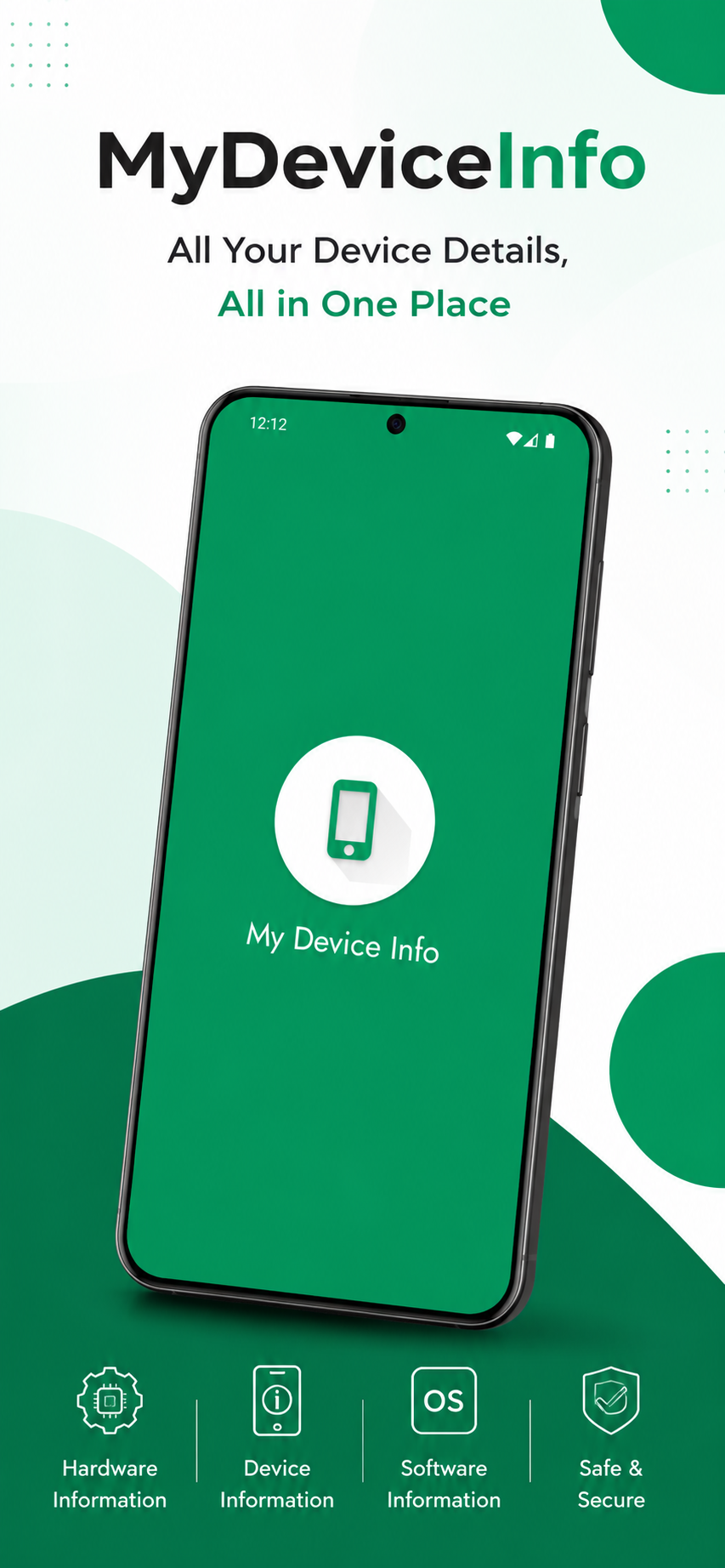 اسکرین شات 1 برنامه My Device Info - Hardware & OS
