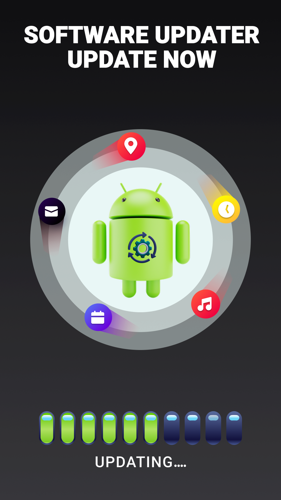اسکرین شات 8 برنامه Phone Software Update App