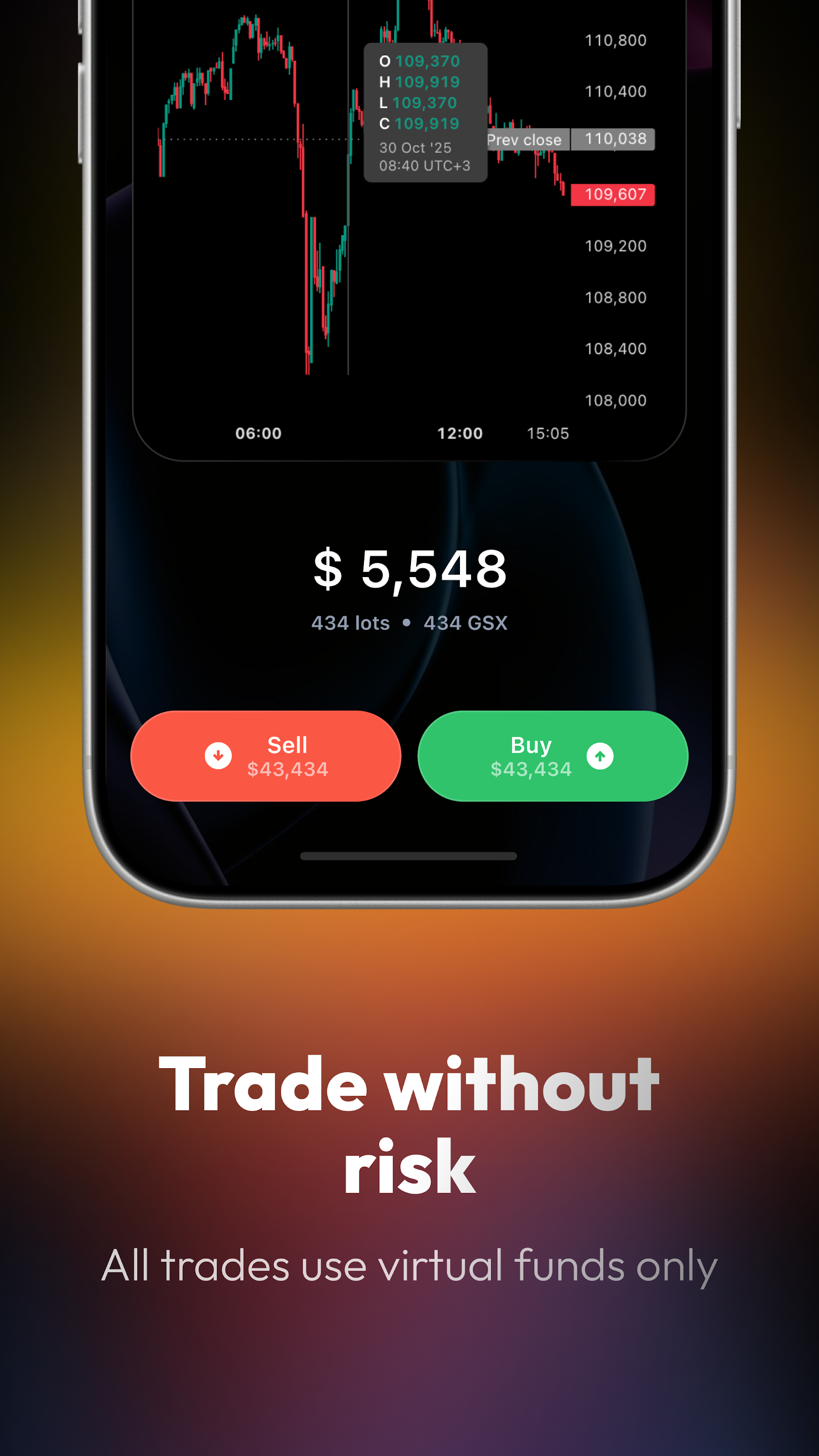 اسکرین شات 2 برنامه TradingGuru: Trading Simulator