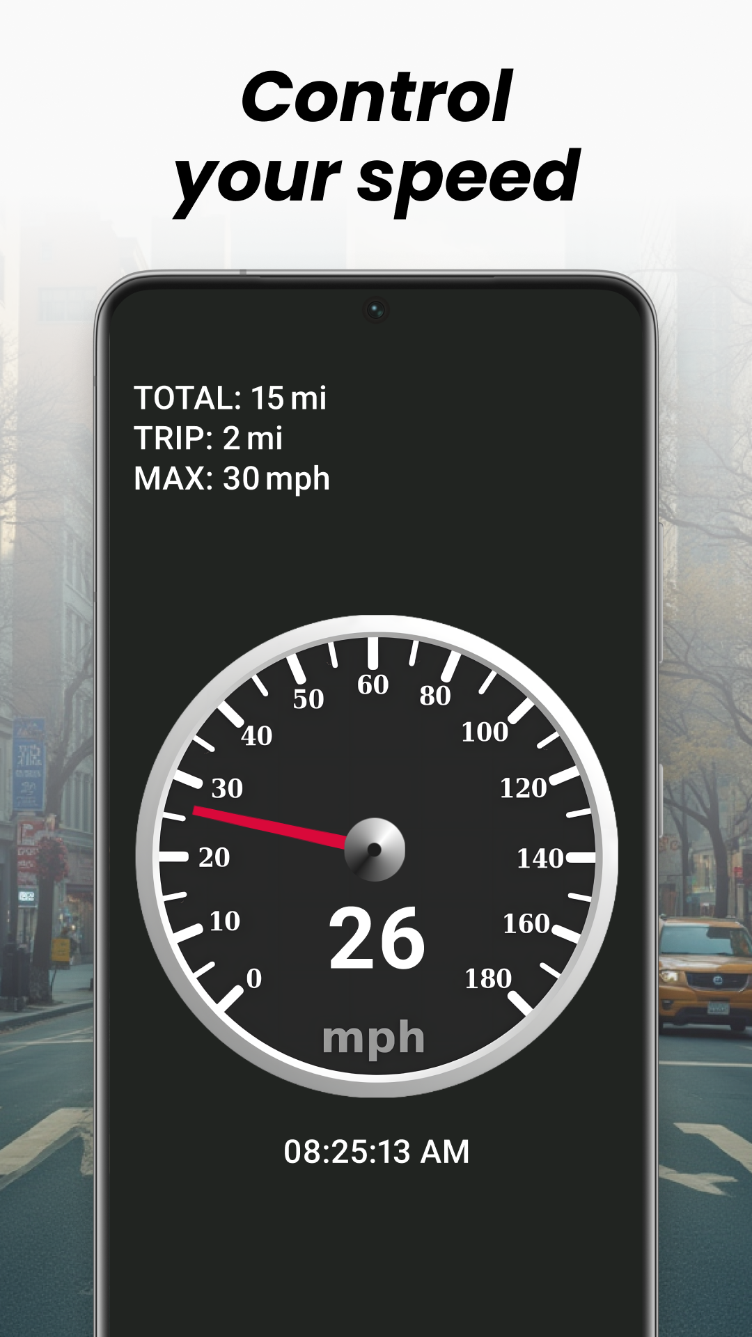 اسکرین شات 4 برنامه GPS Speedometer