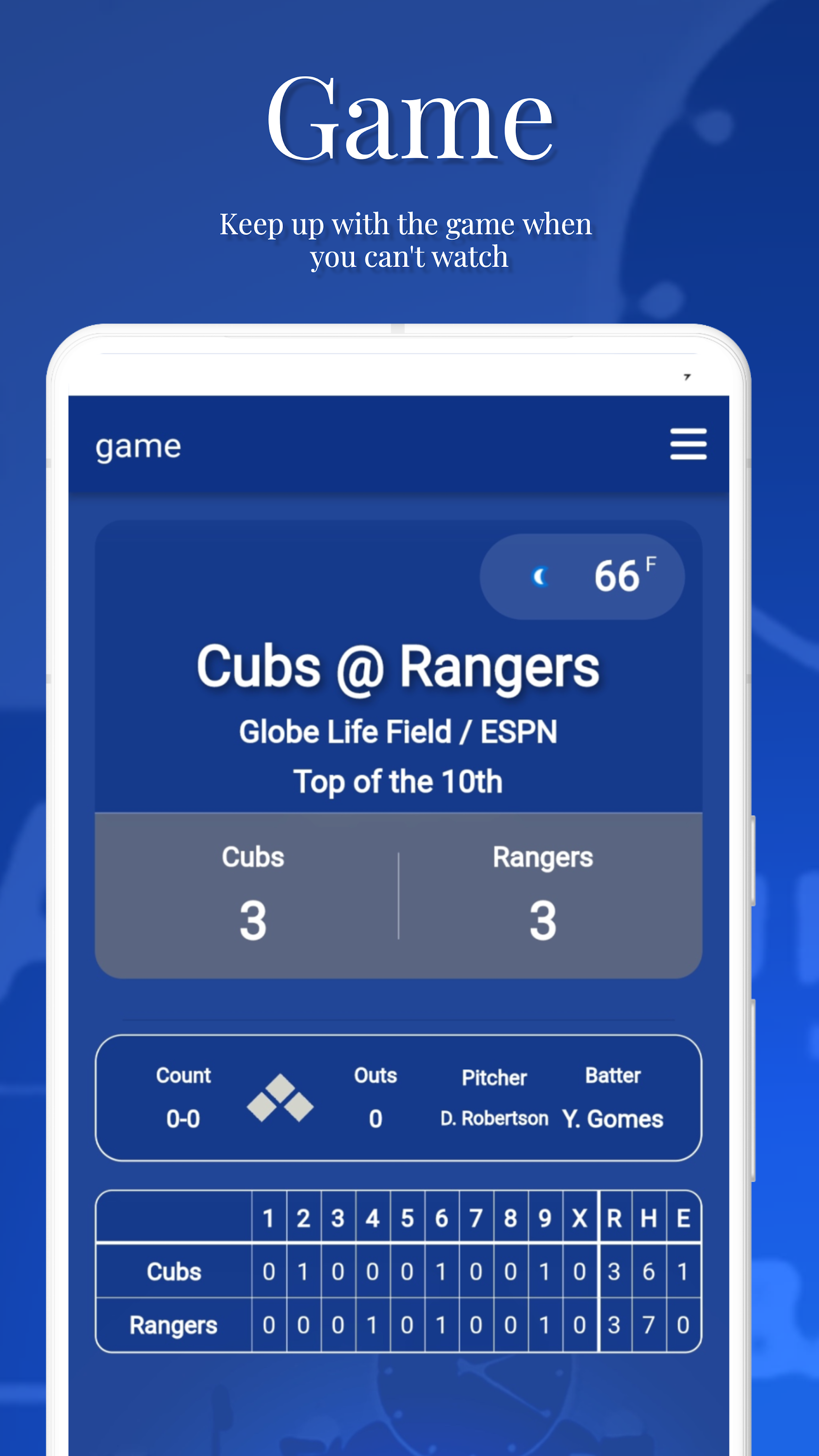 اسکرین شات 2 برنامه Chicago Baseball Cubs Edition
