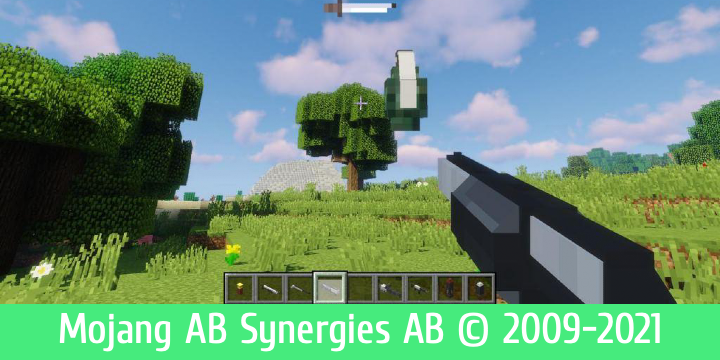 اسکرین شات 3 برنامه Weapon guns mod for Minecraft