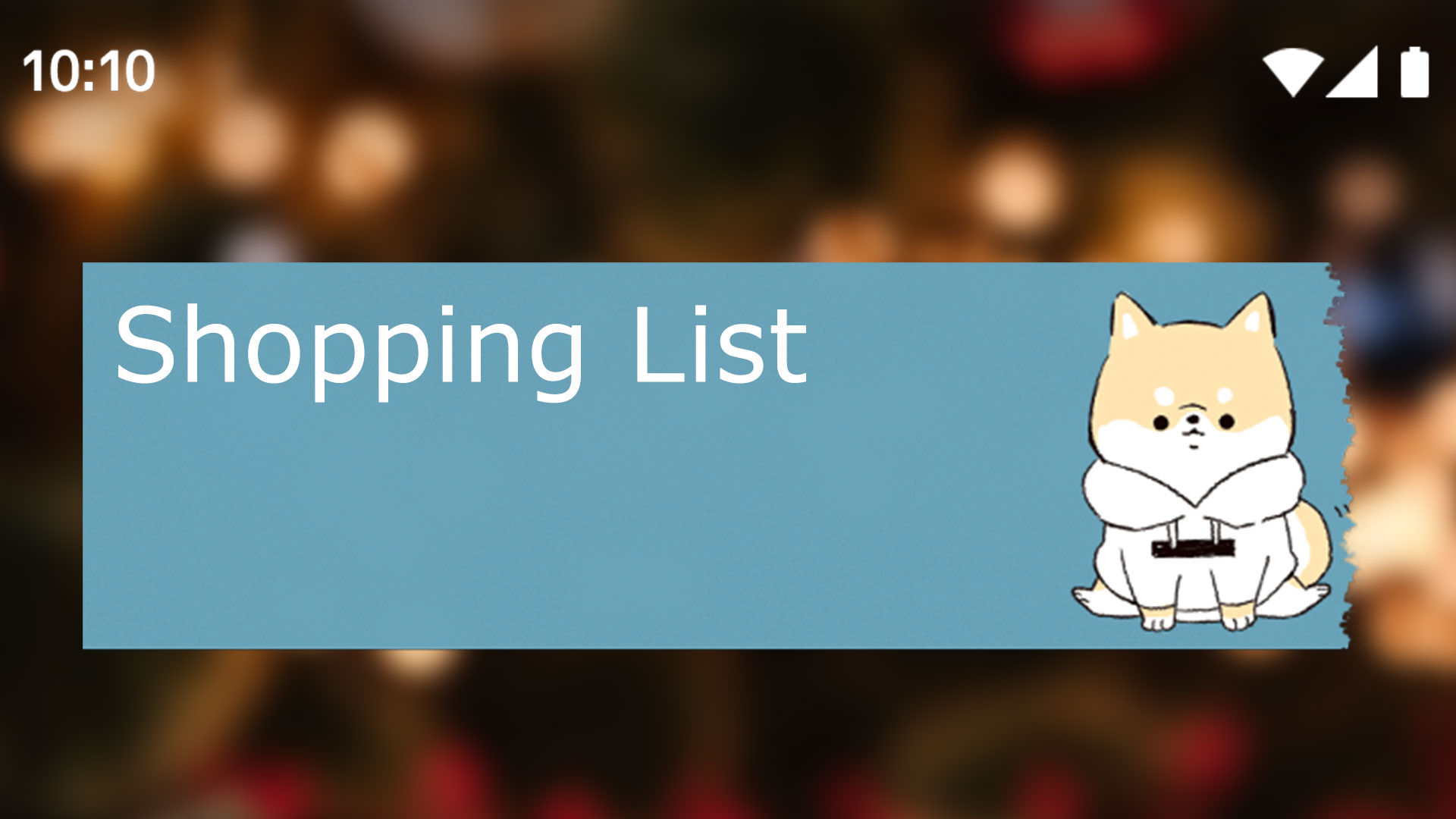 اسکرین شات 6 برنامه Kawaii Memo Sticky Note Widget