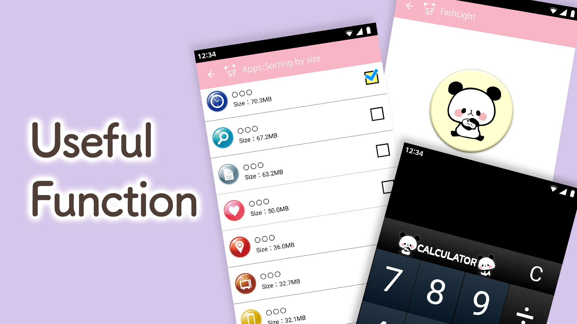 اسکرین شات 4 برنامه Battery widget MochimochiPanda