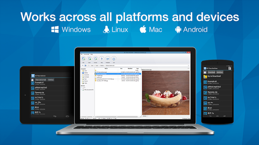 اسکرین شات 4 برنامه B1 Archiver zip rar unzip