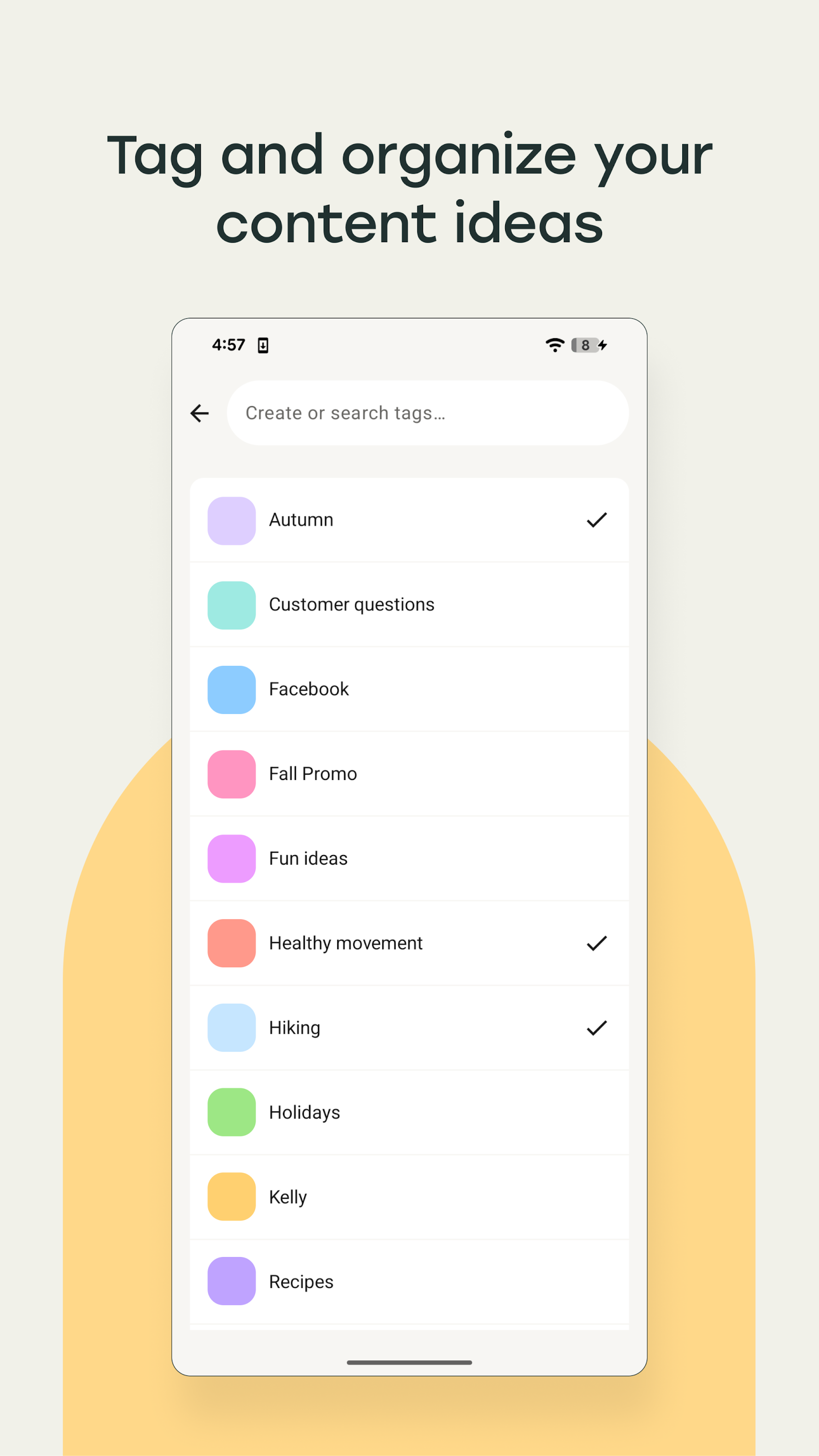 اسکرین شات 4 برنامه Buffer: Social Media Scheduler