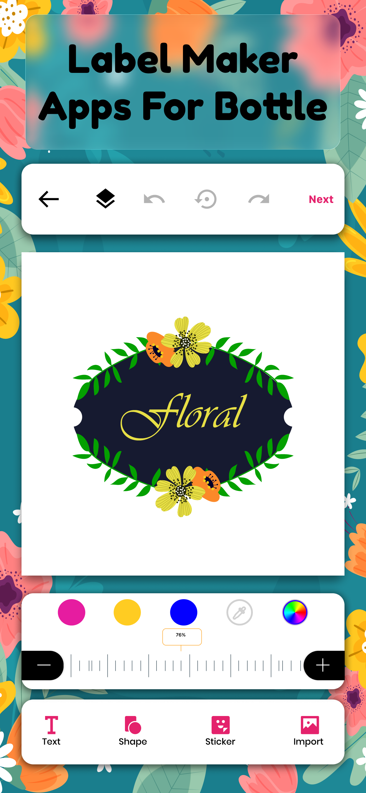 اسکرین شات 6 برنامه Label Maker : Design & Printer