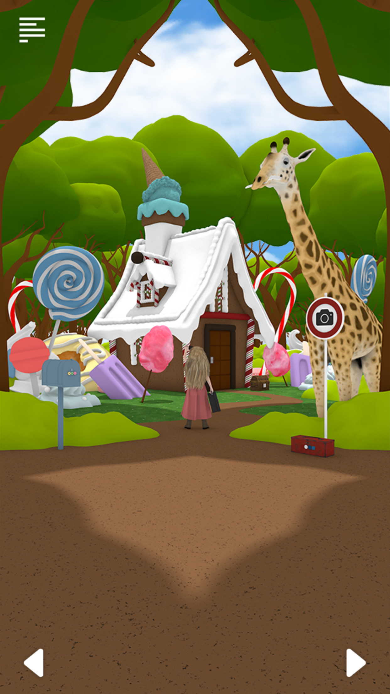 اسکرین شات 2 بازی Escape Game: Hansel and Gretel