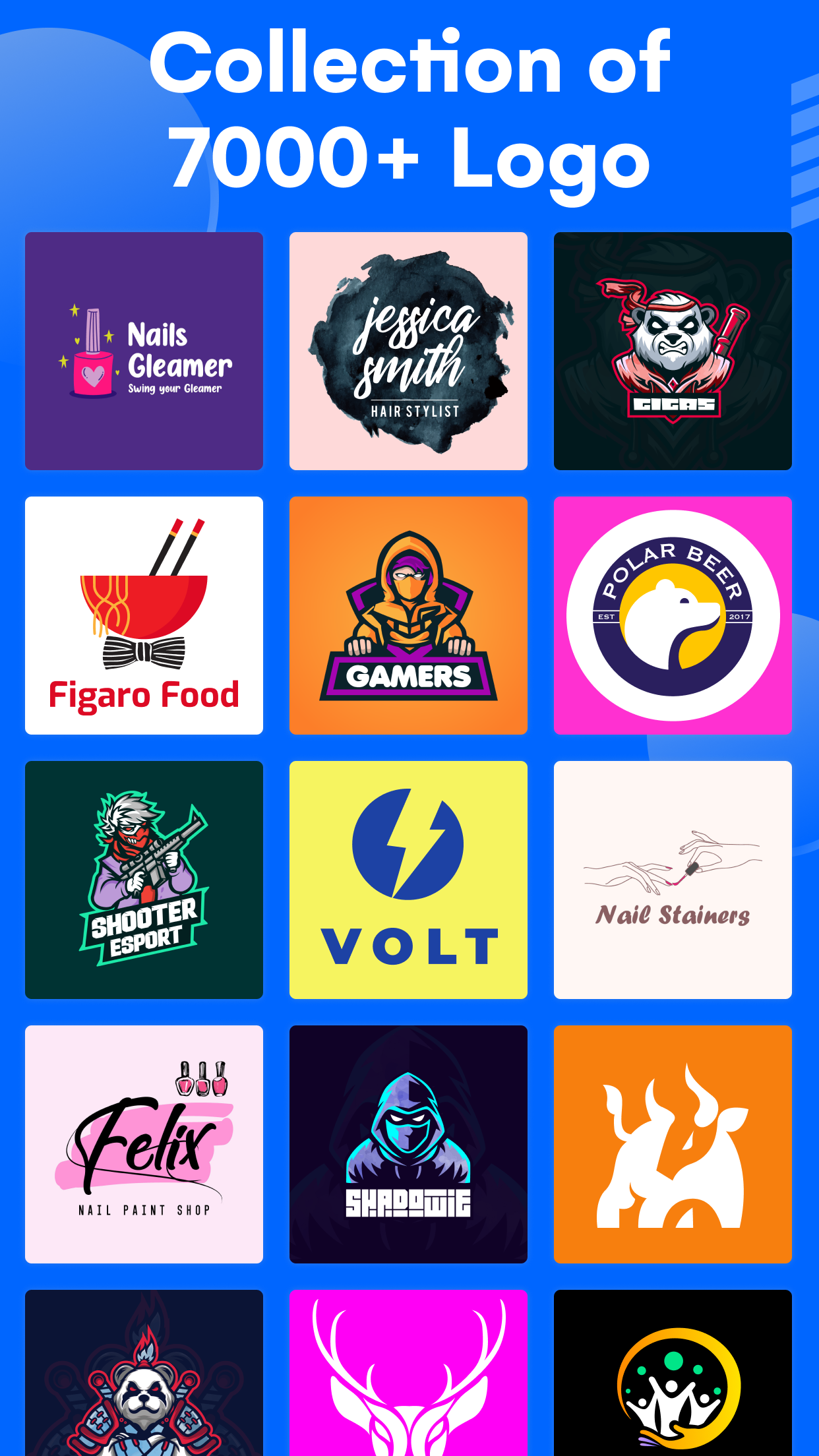 اسکرین شات 3 برنامه Logo Maker : Ai Logo Generator