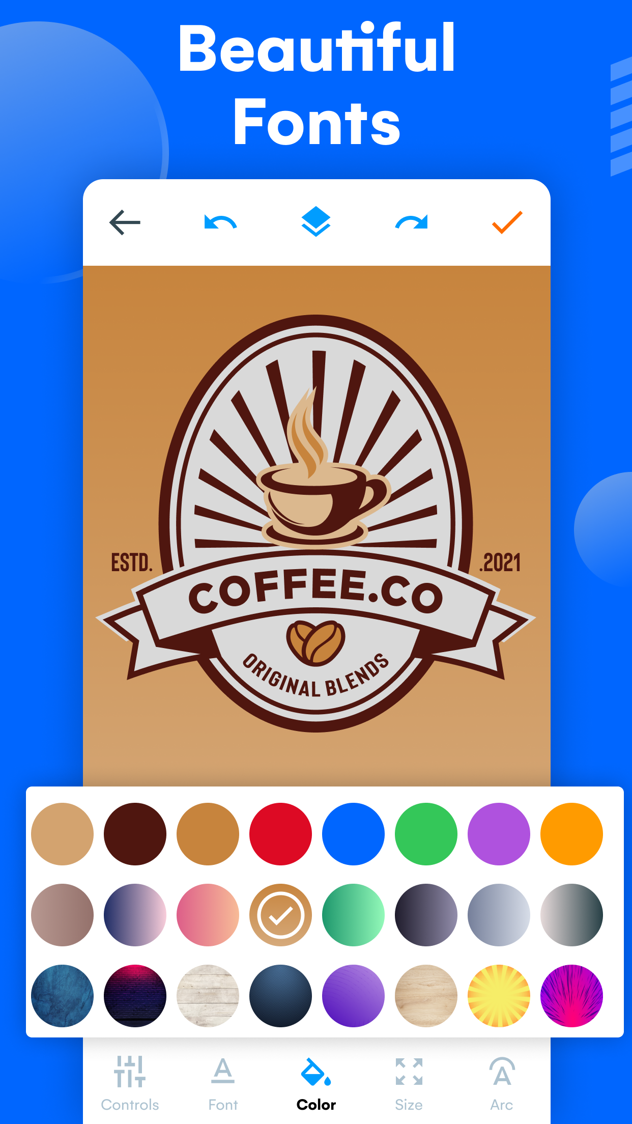 اسکرین شات 6 برنامه Logo Maker : Ai Logo Generator
