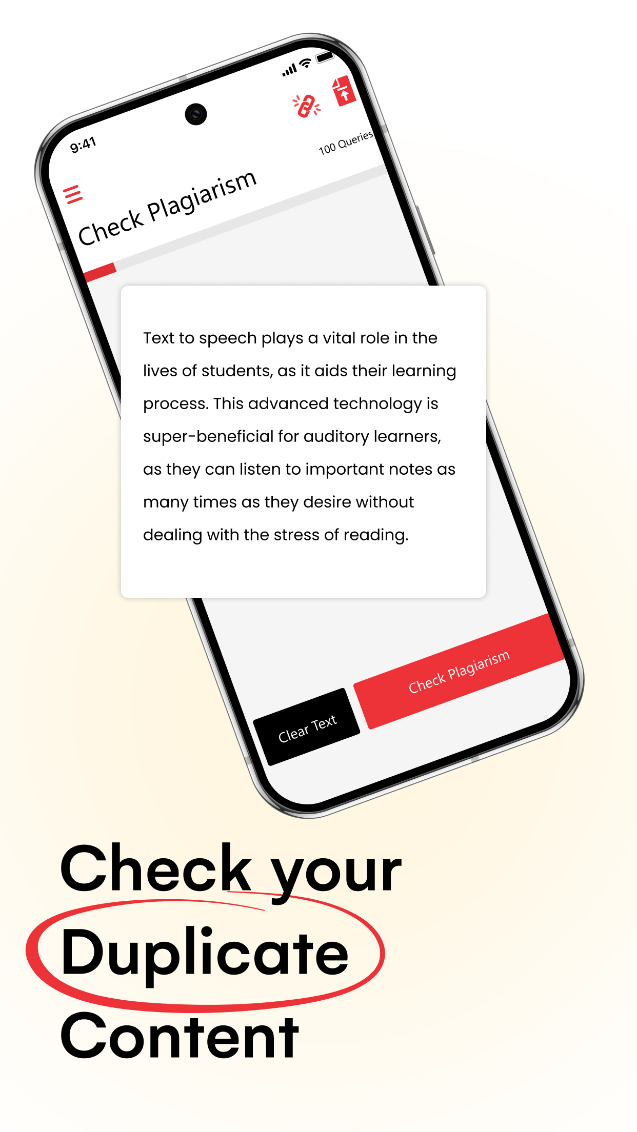 اسکرین شات 4 برنامه Plagiarism Checker & Detector