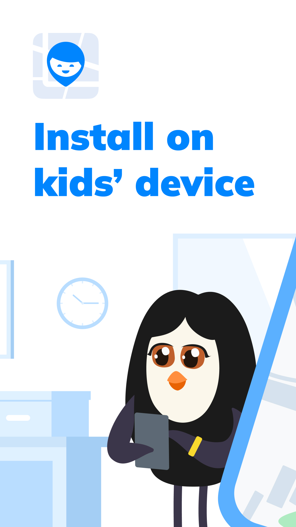 اسکرین شات 1 برنامه Pingo by Findmykids