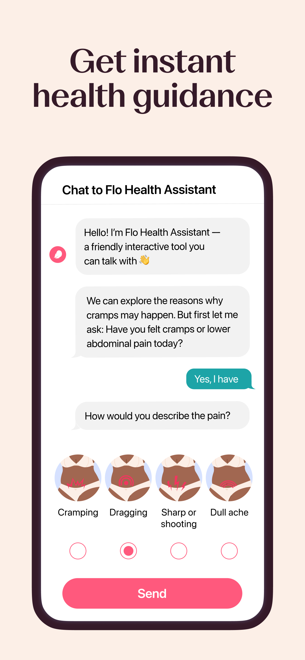 اسکرین شات 8 برنامه Flo Ovulation & Period Tracker