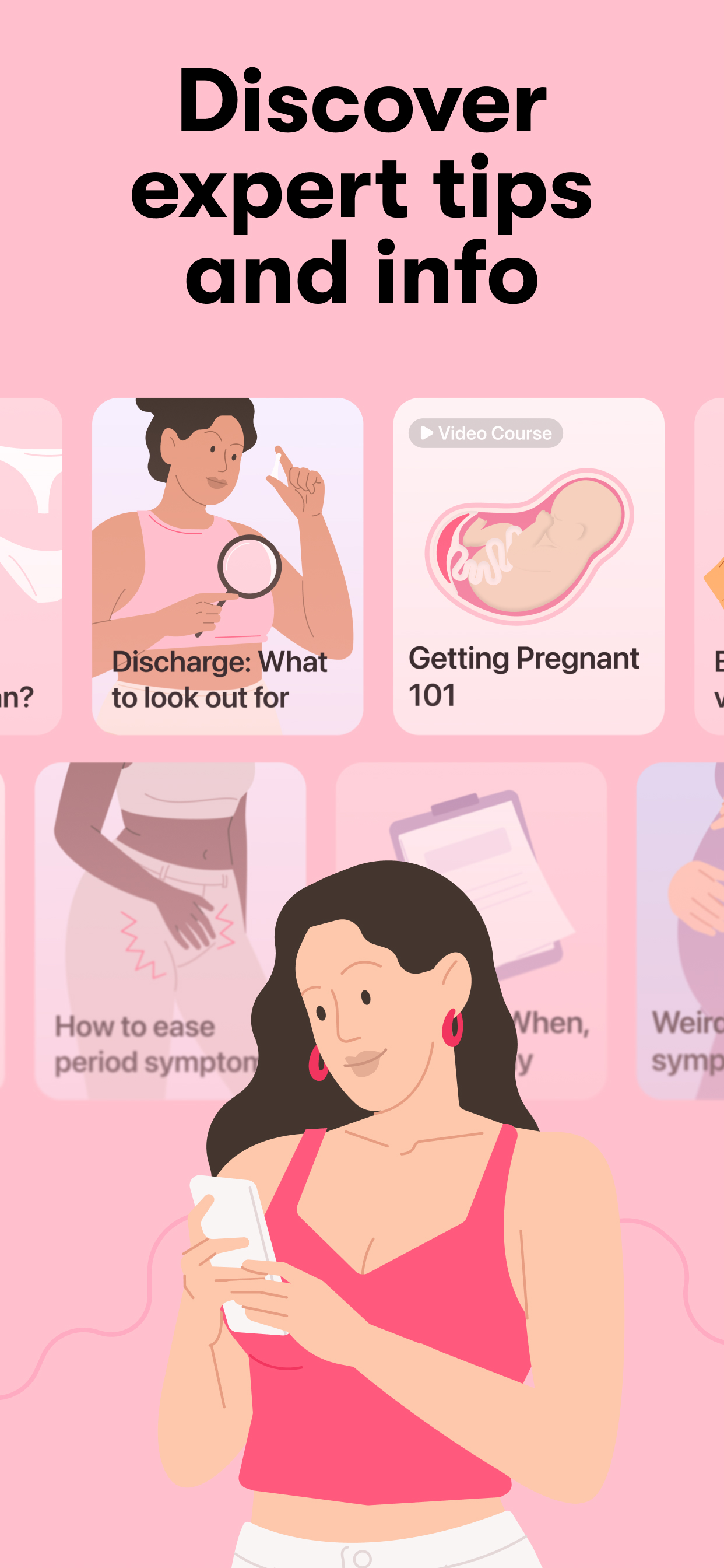 اسکرین شات 6 برنامه Flo Period & Ovulation Tracker