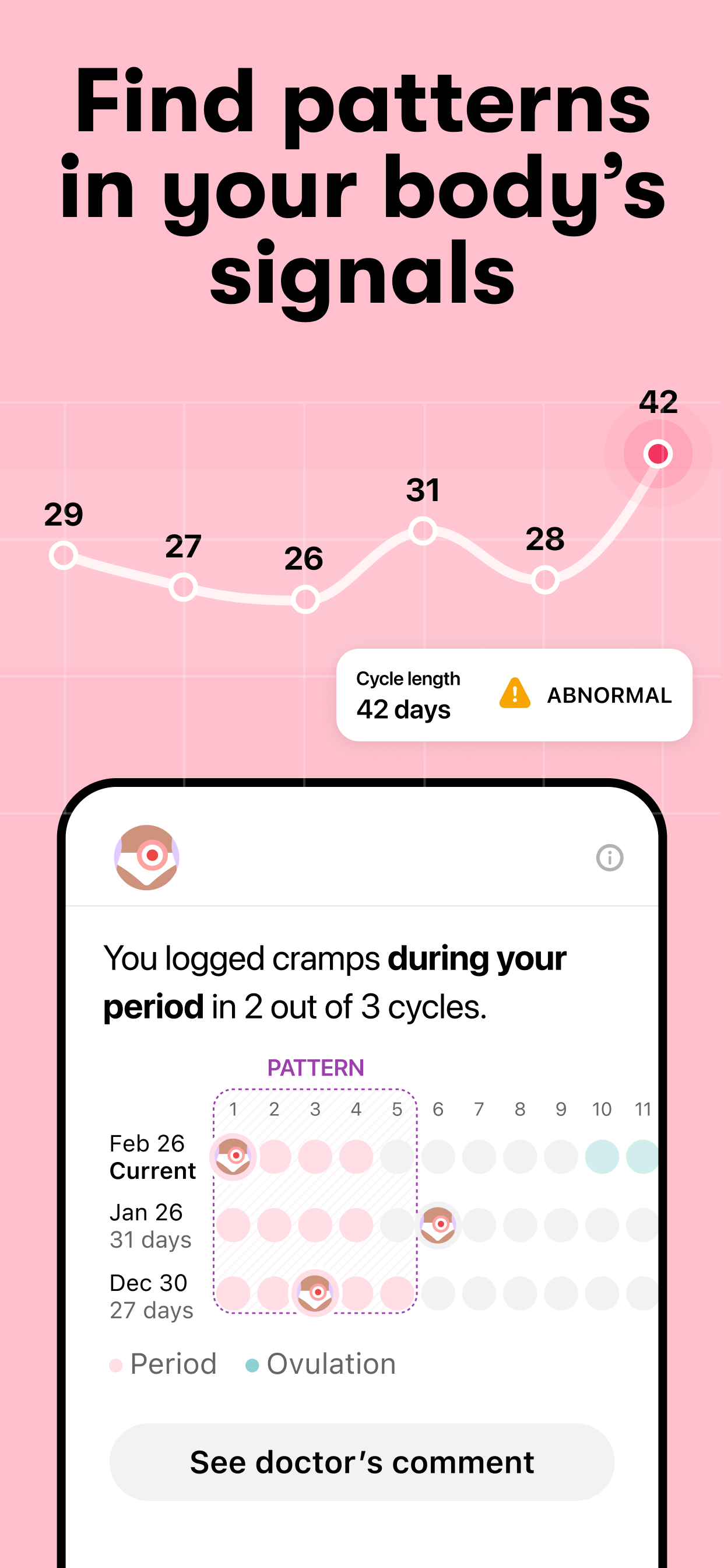 اسکرین شات 7 برنامه Flo Period & Ovulation Tracker