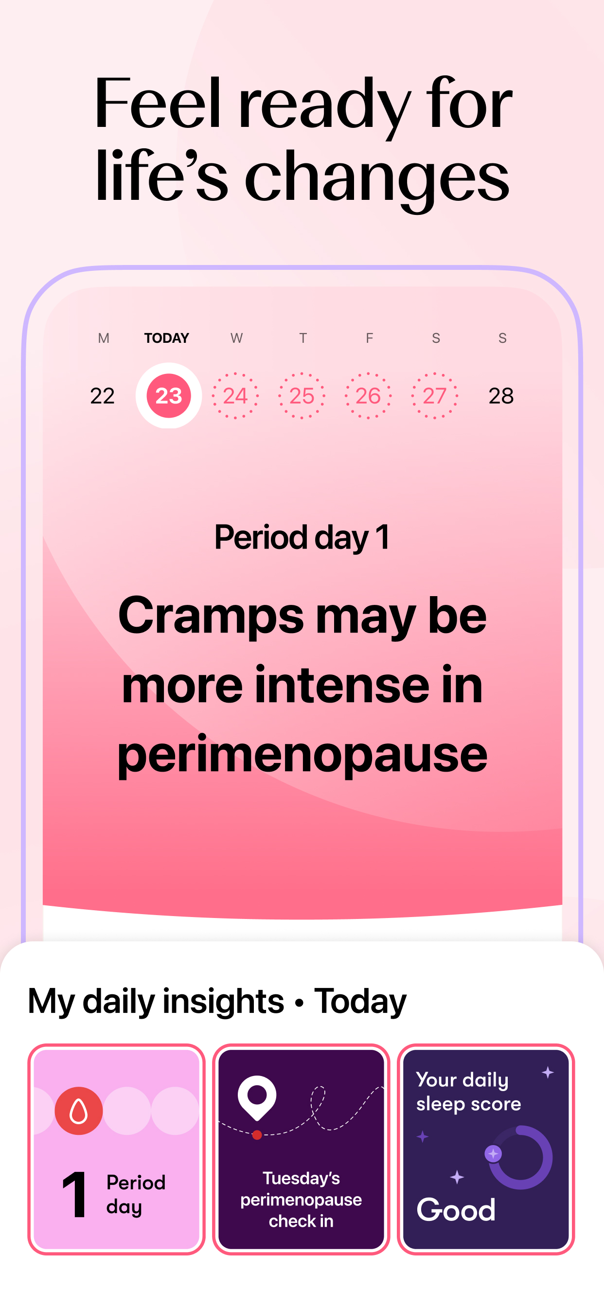 اسکرین شات 5 برنامه Flo Ovulation & Period Tracker