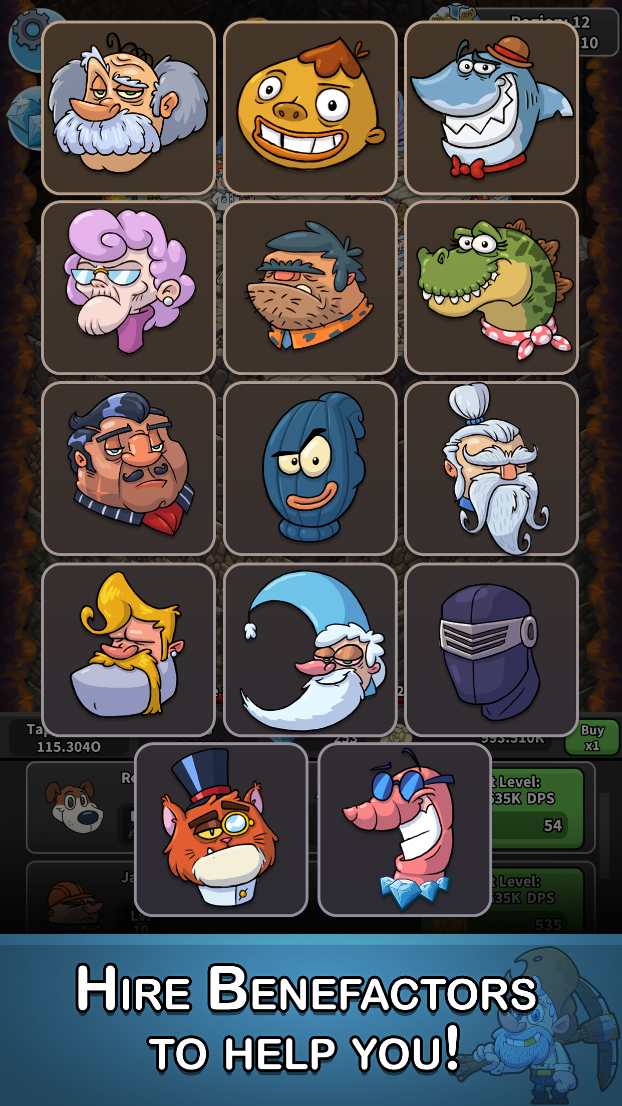 اسکرین شات 4 بازی Tap Tap Dig: Idle Clicker Game