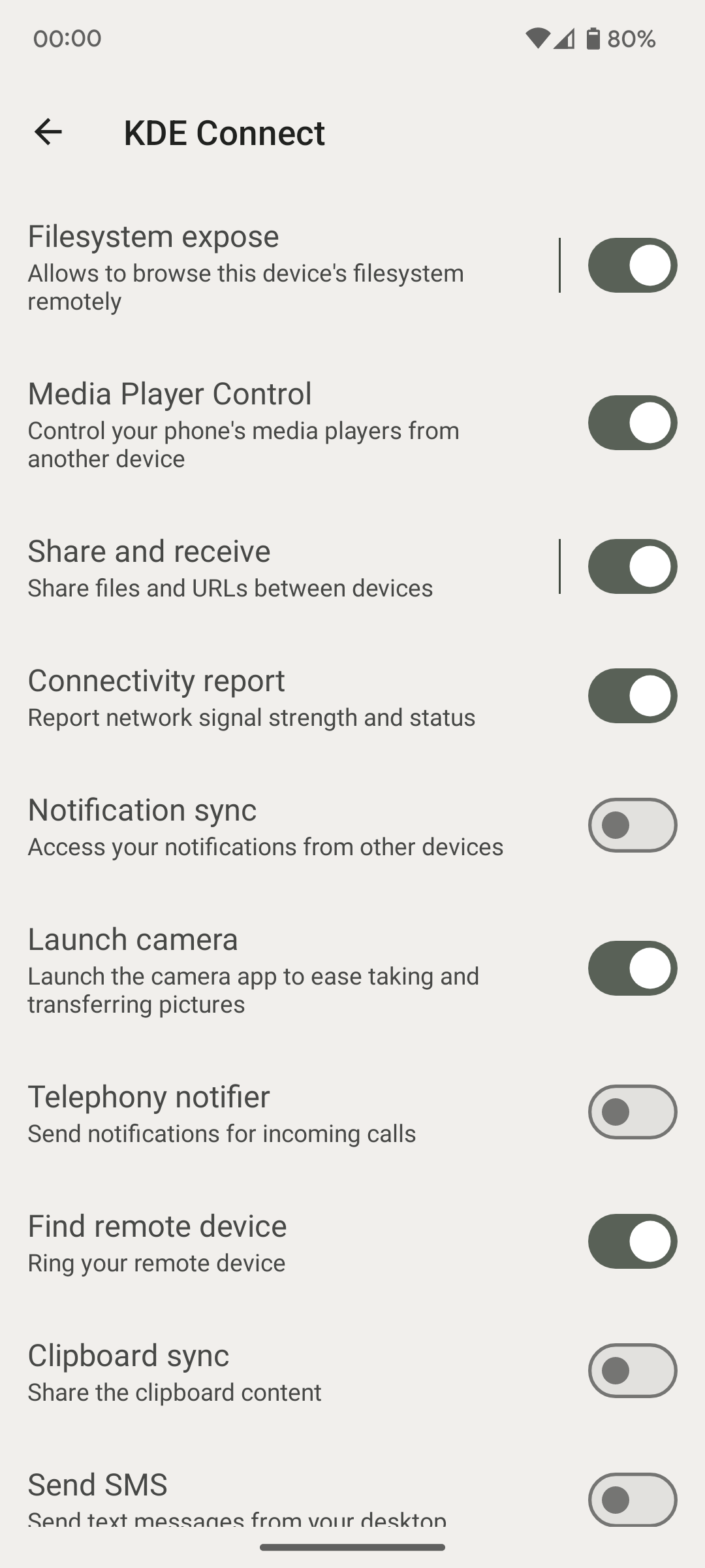 اسکرین شات 4 برنامه KDE Connect