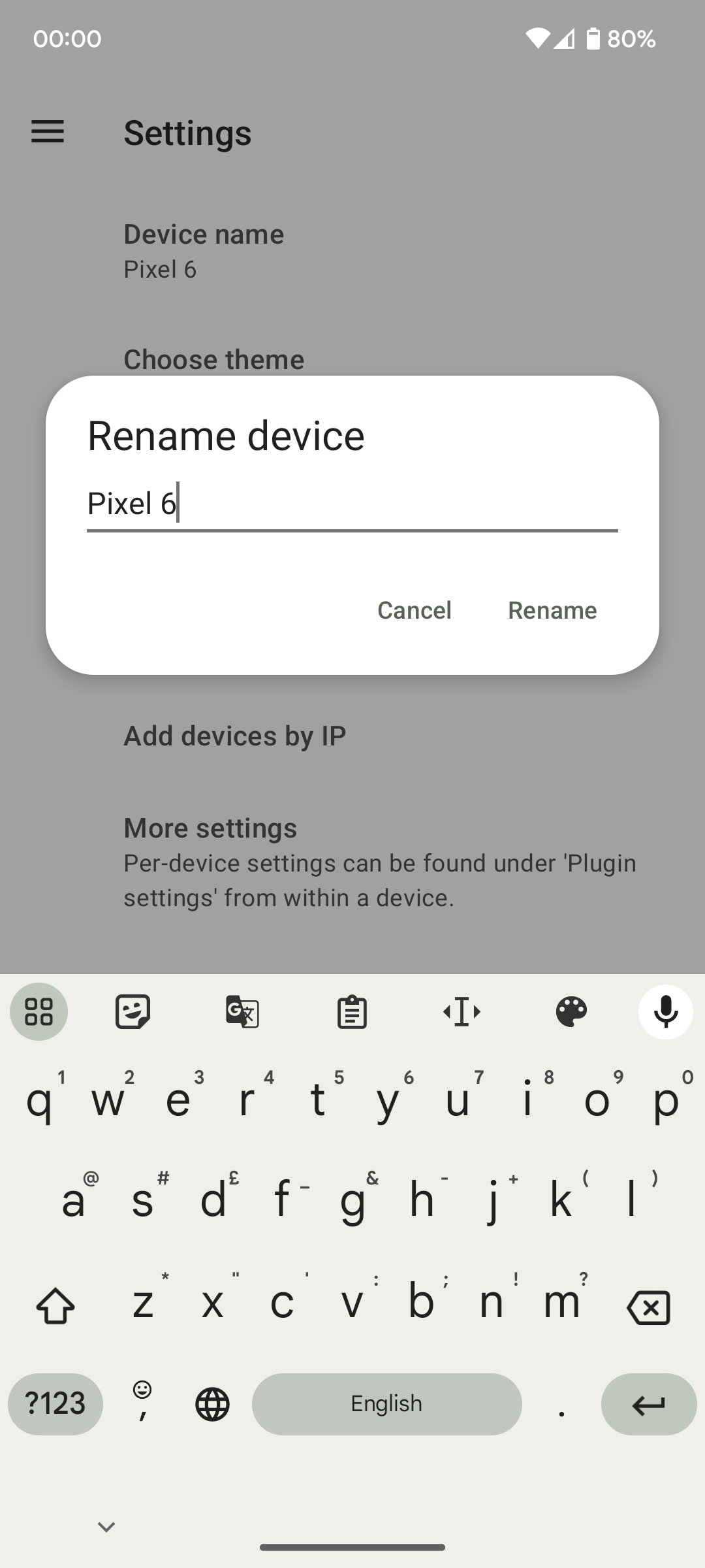 اسکرین شات 5 برنامه KDE Connect