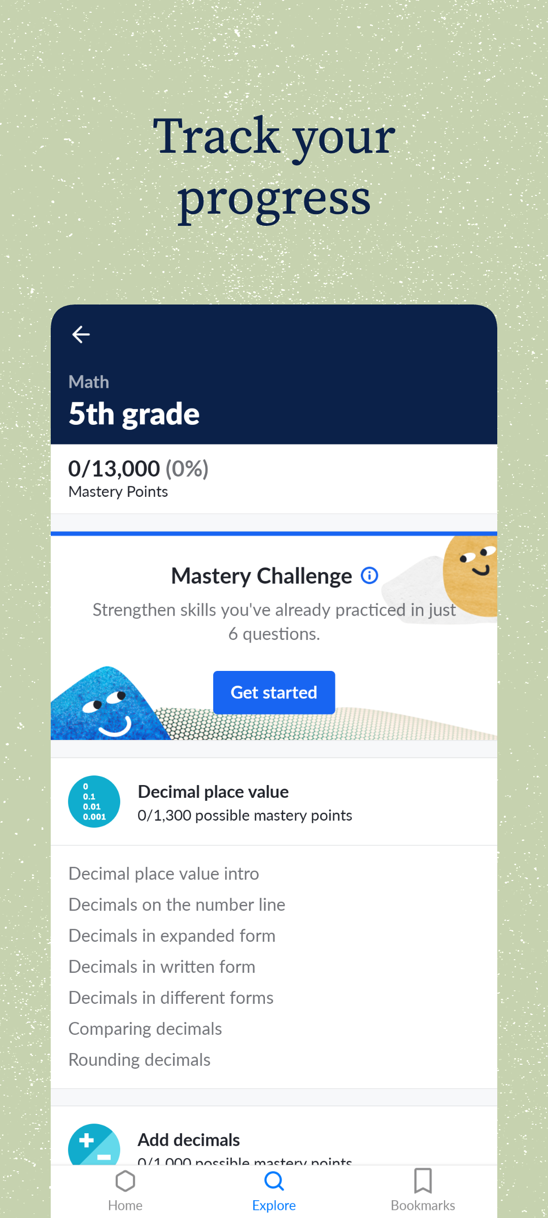 اسکرین شات 3 برنامه Khan Academy