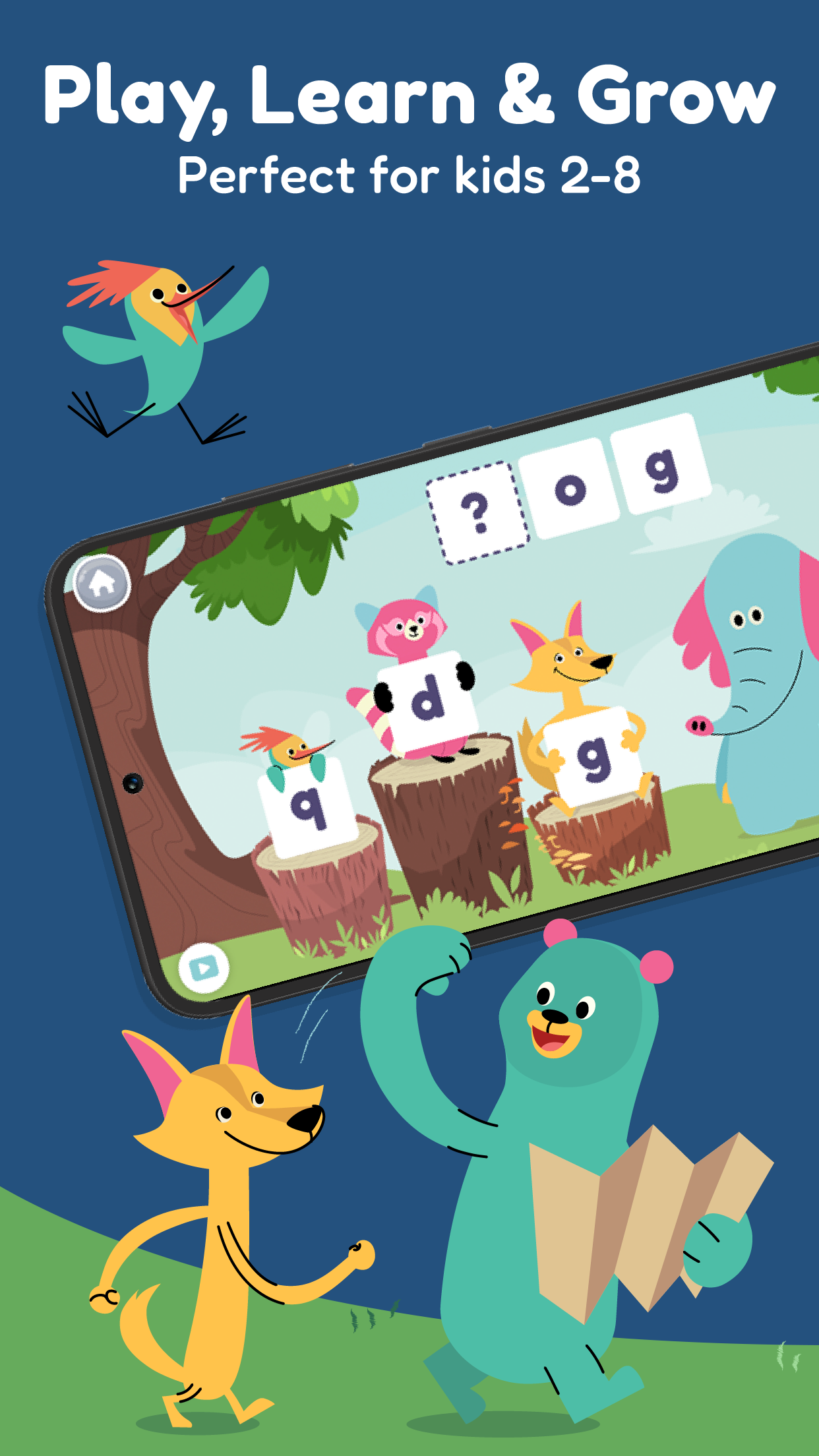 اسکرین شات 1 برنامه Khan Academy Kids