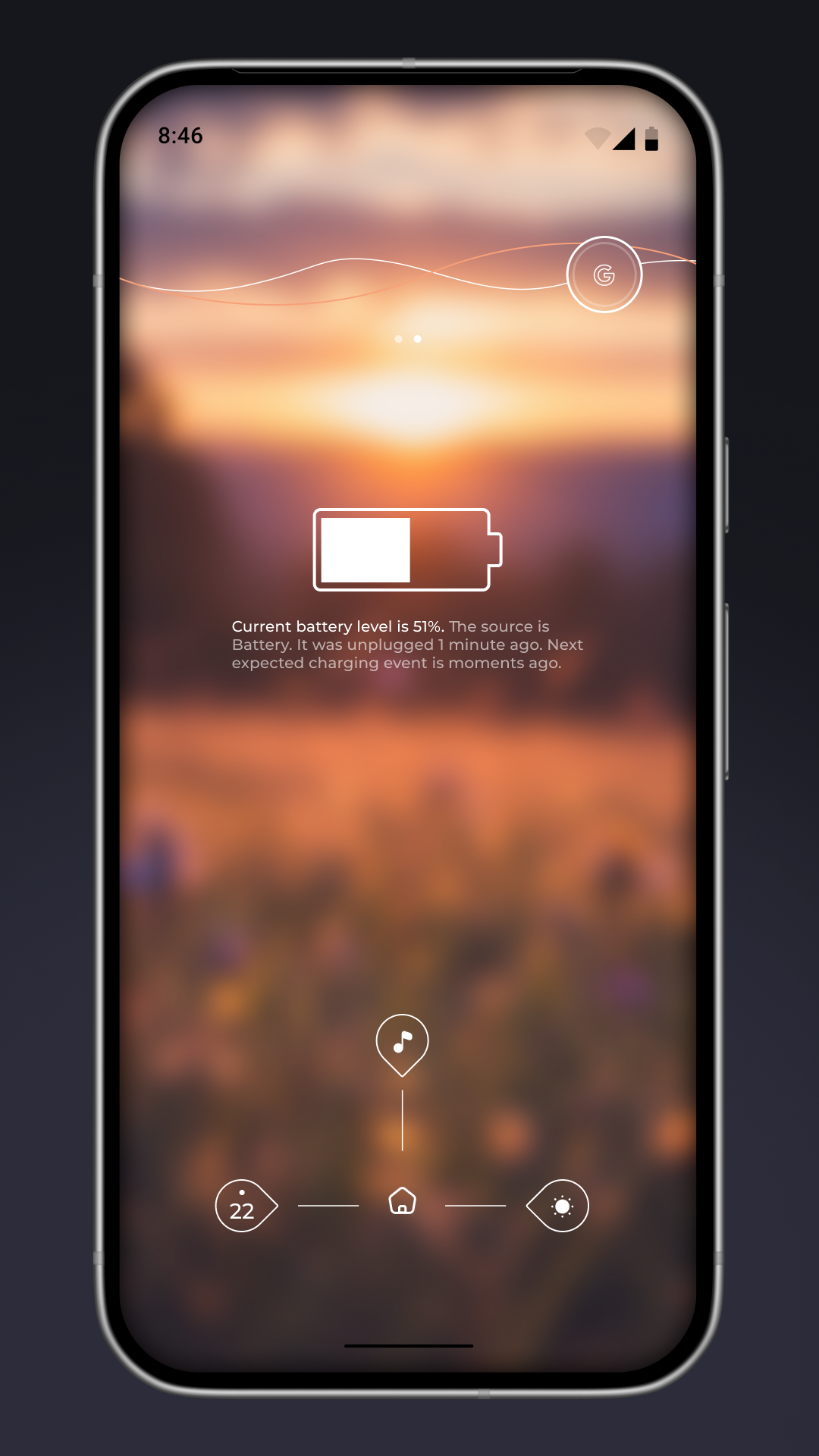 اسکرین شات 6 برنامه KLWP Live Wallpaper Maker