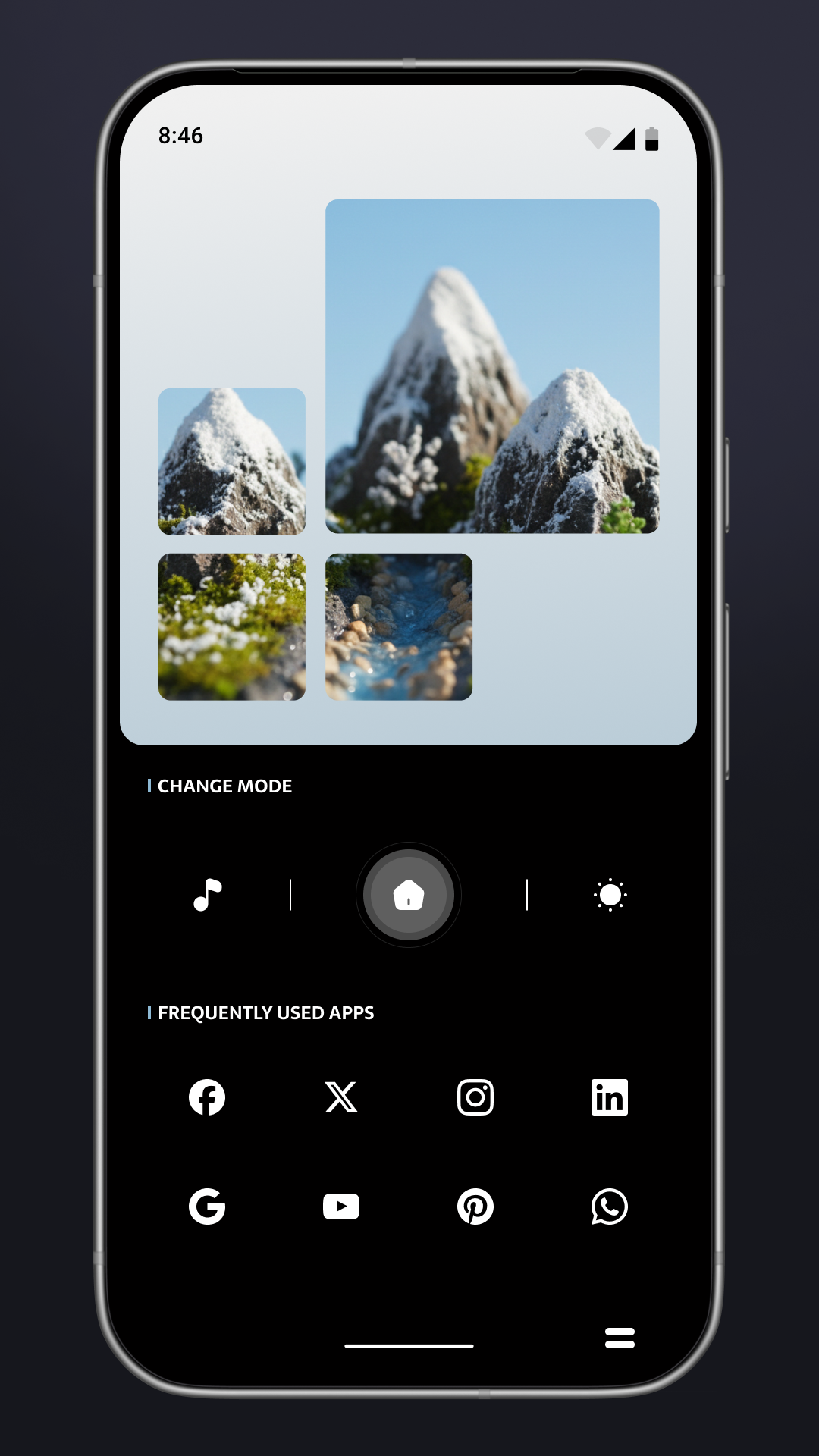 اسکرین شات 2 برنامه KLWP Live Wallpaper Maker