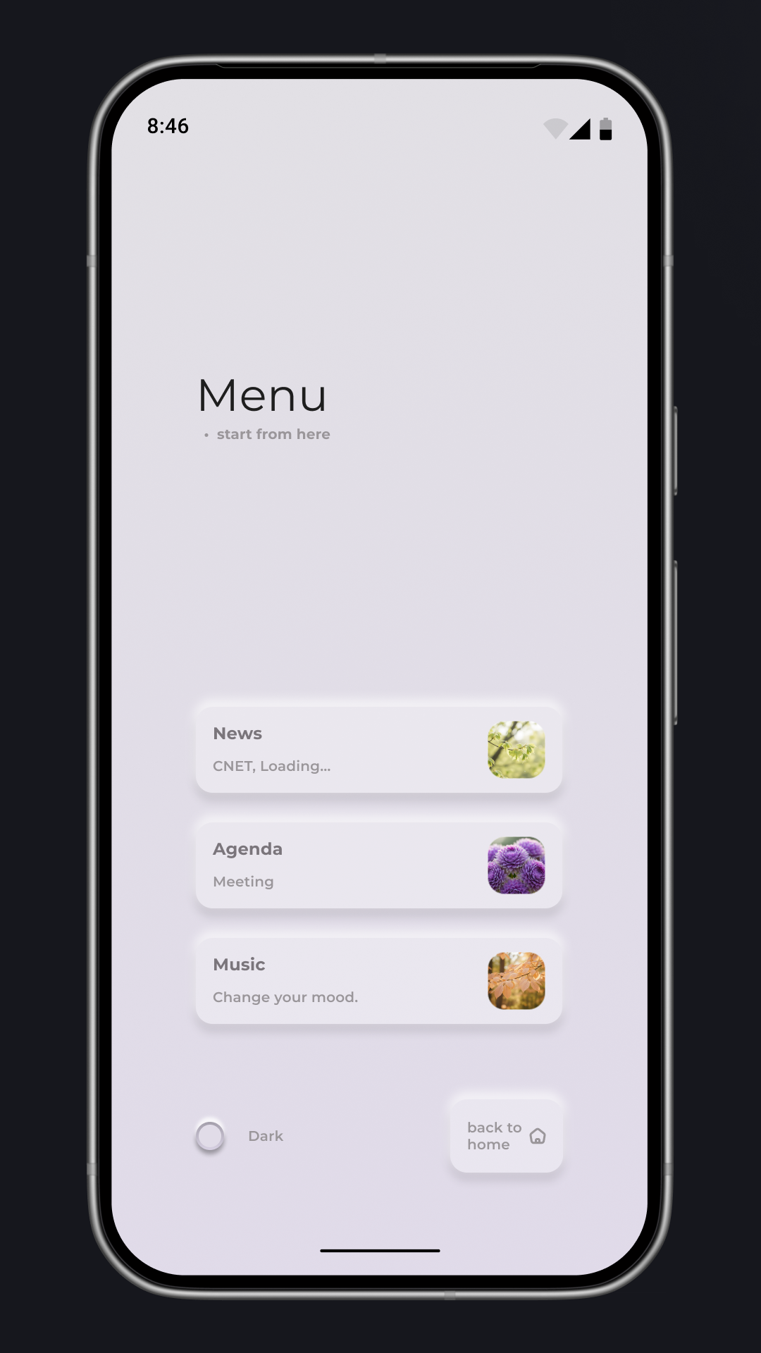 اسکرین شات 4 برنامه KLWP Live Wallpaper Maker