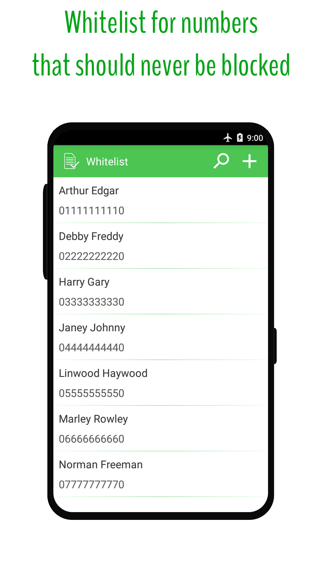 اسکرین شات 7 برنامه Call Blocker - Blacklist