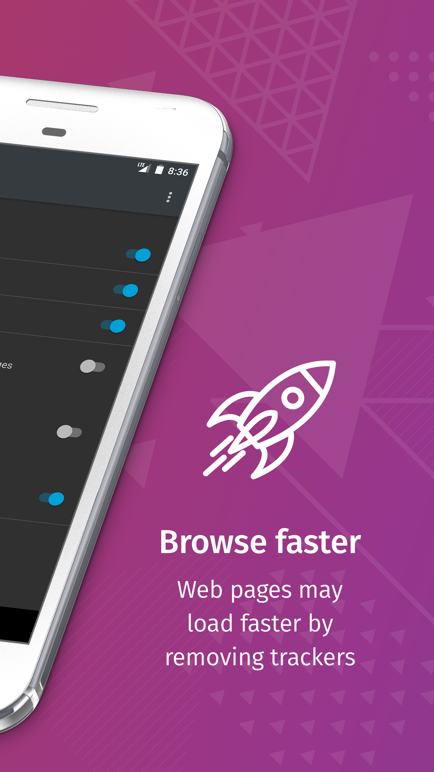 اسکرین شات 2 برنامه Firefox Klar: No Fuss Browser