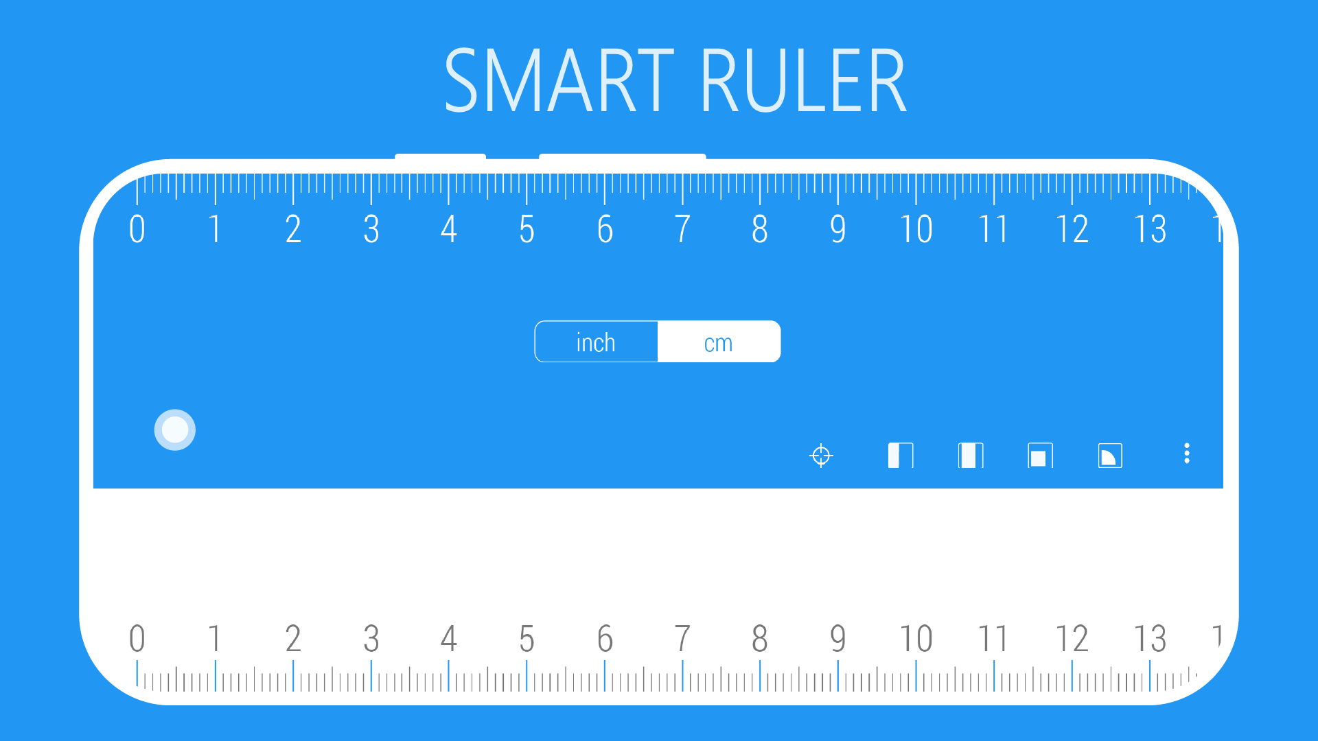 اسکرین شات 1 برنامه Ruler