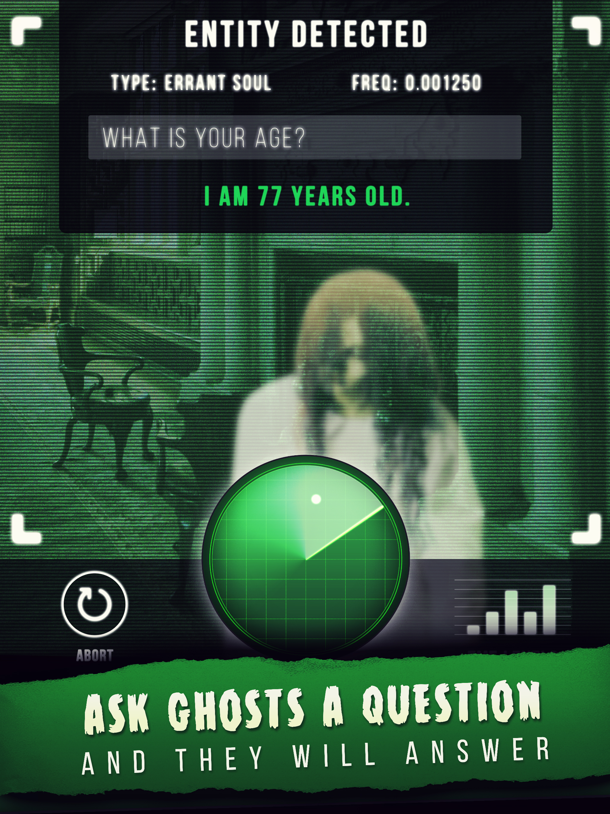 اسکرین شات 2 برنامه Ghost Detector Radar Simulator