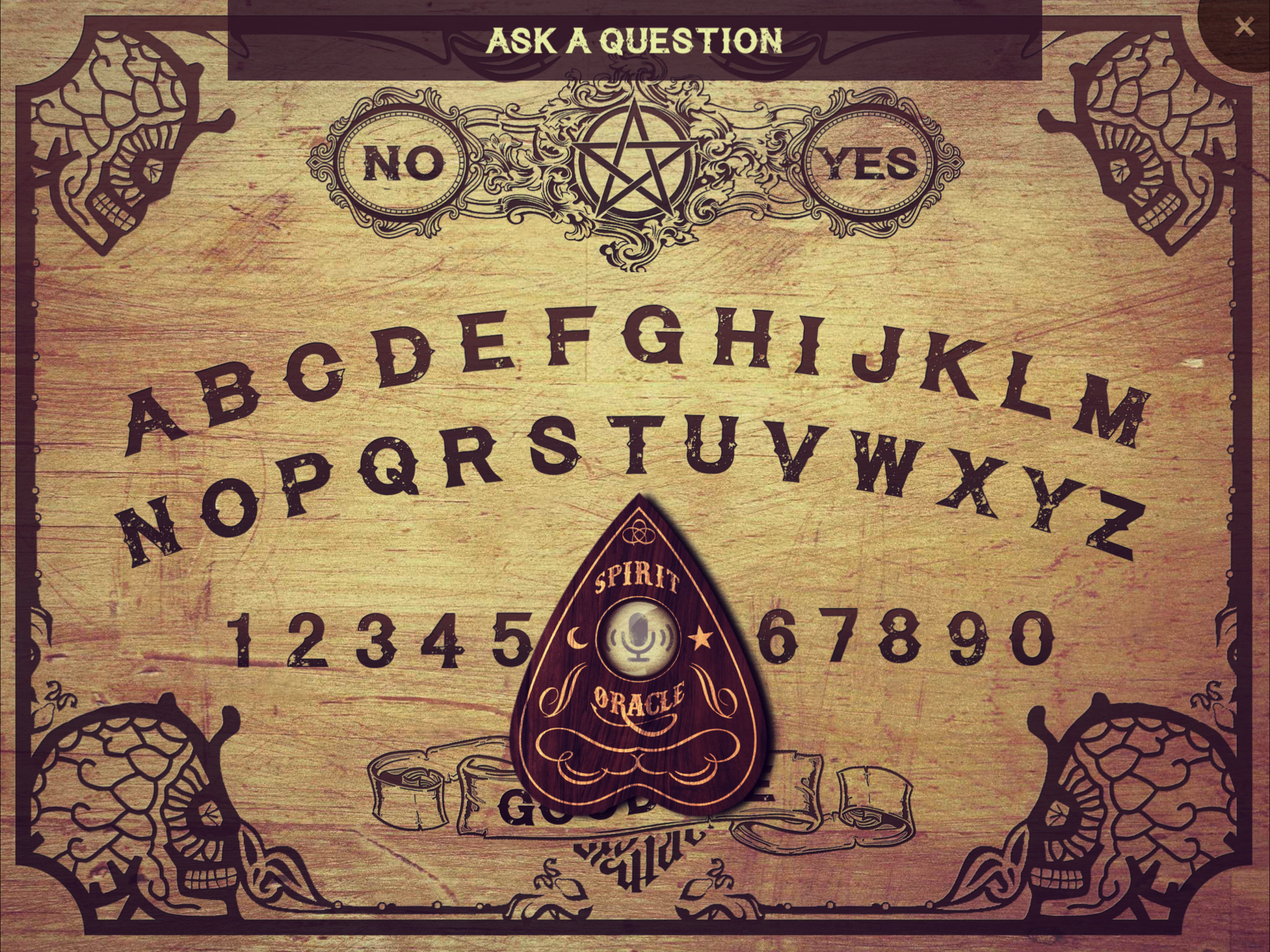 اسکرین شات 1 برنامه Spirit & Witch Board Simulator