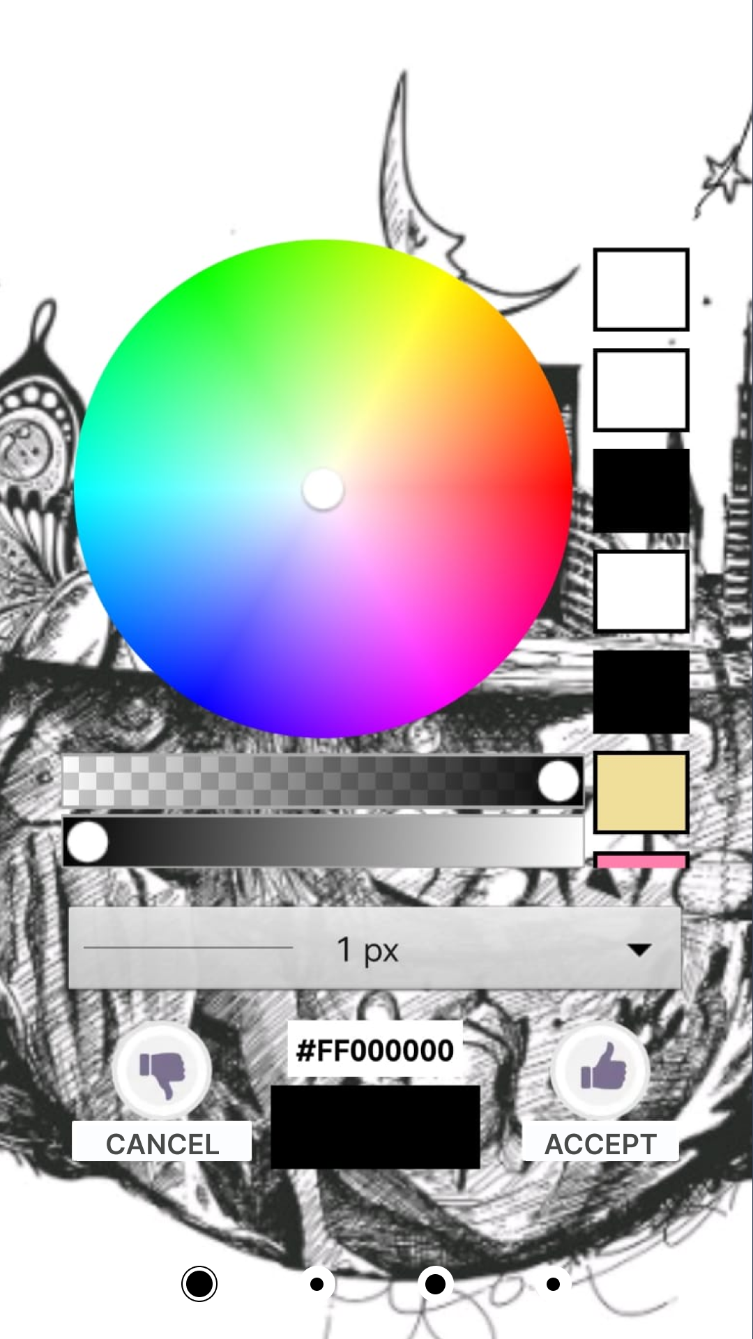 اسکرین شات 7 برنامه Sketcher — drawing & sketch