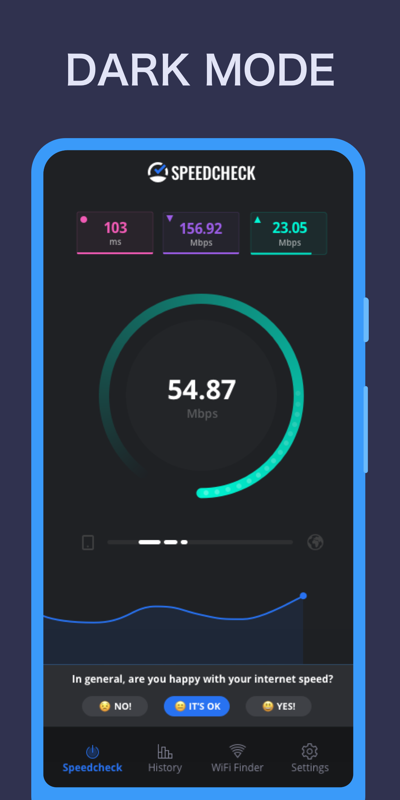 اسکرین شات 4 برنامه Simple Speedcheck