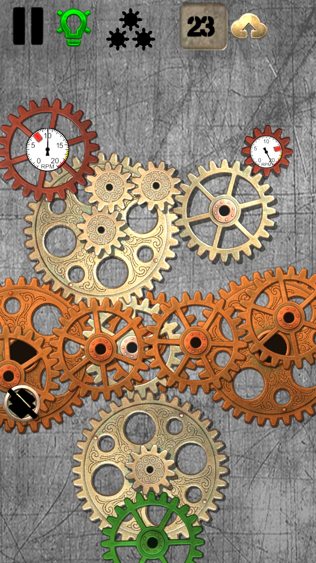 اسکرین شات 1 بازی Gears logic puzzles