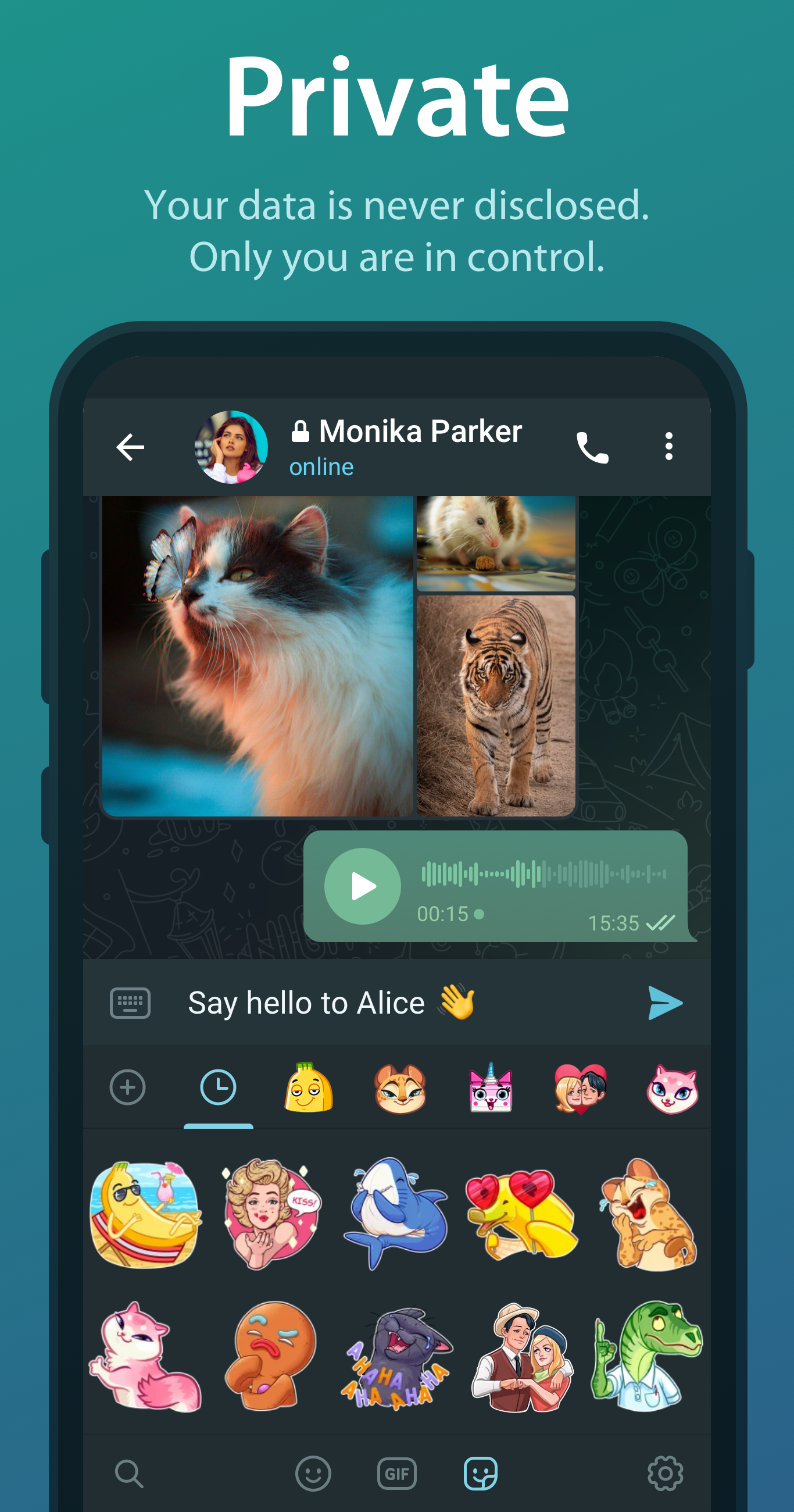 اسکرین شات 4 برنامه Telegram