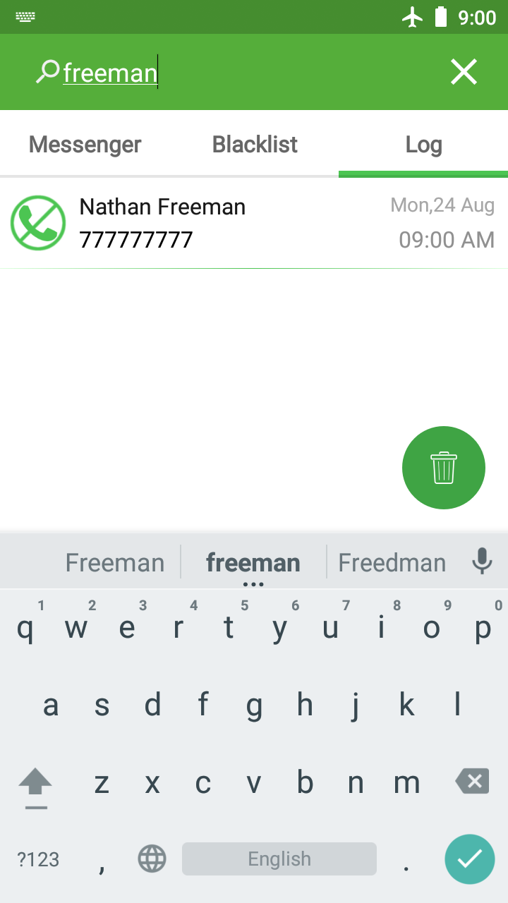 اسکرین شات 7 برنامه Call Blocker and SMS Blocker