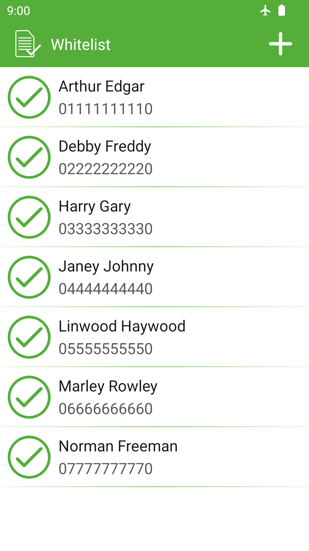 اسکرین شات 8 برنامه Call Blocker and SMS Blocker