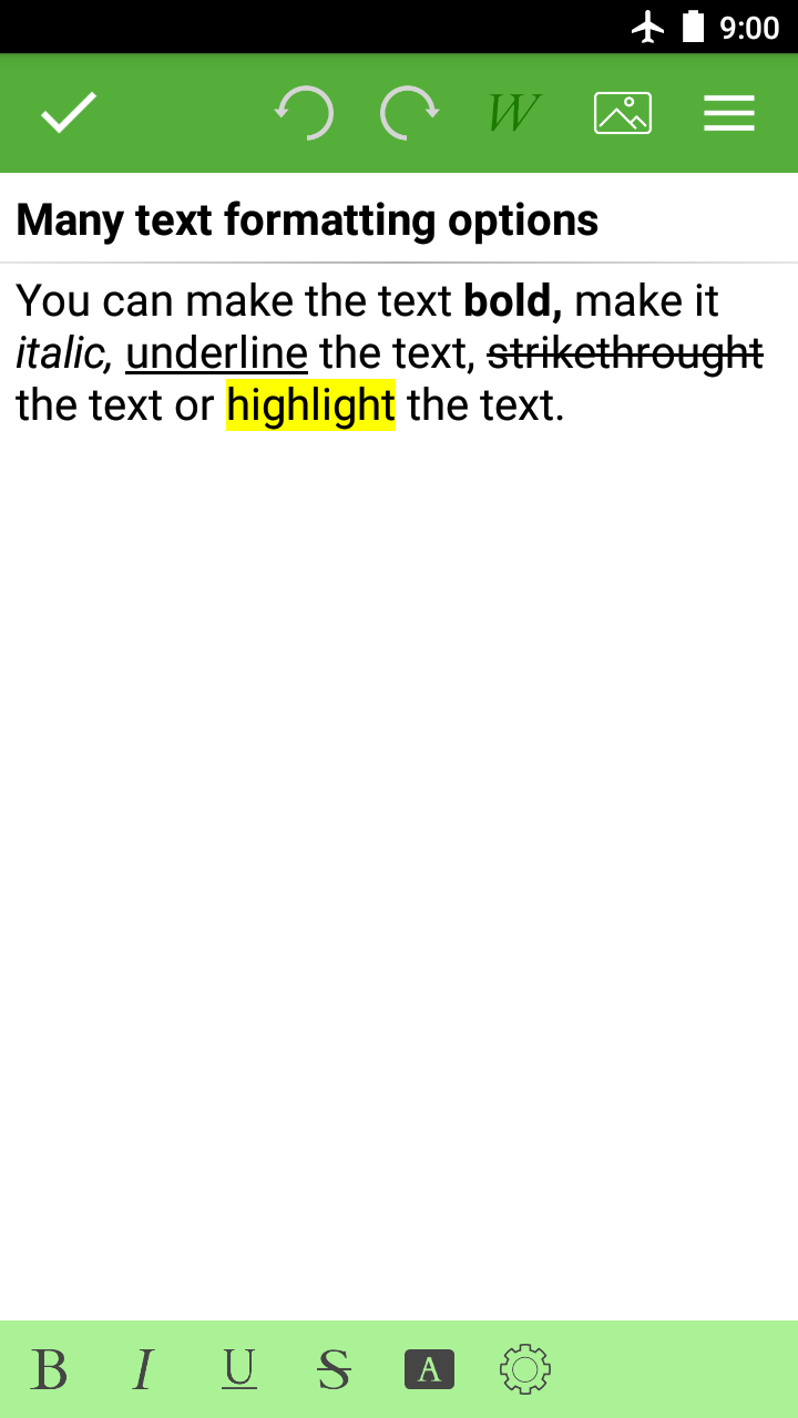 اسکرین شات 2 برنامه Simple notepad notes