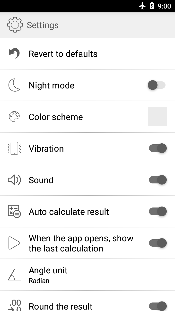 اسکرین شات 8 برنامه Quickey Calculator