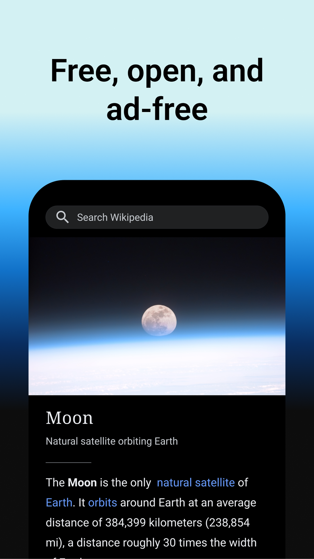 اسکرین شات 1 برنامه Wikipedia