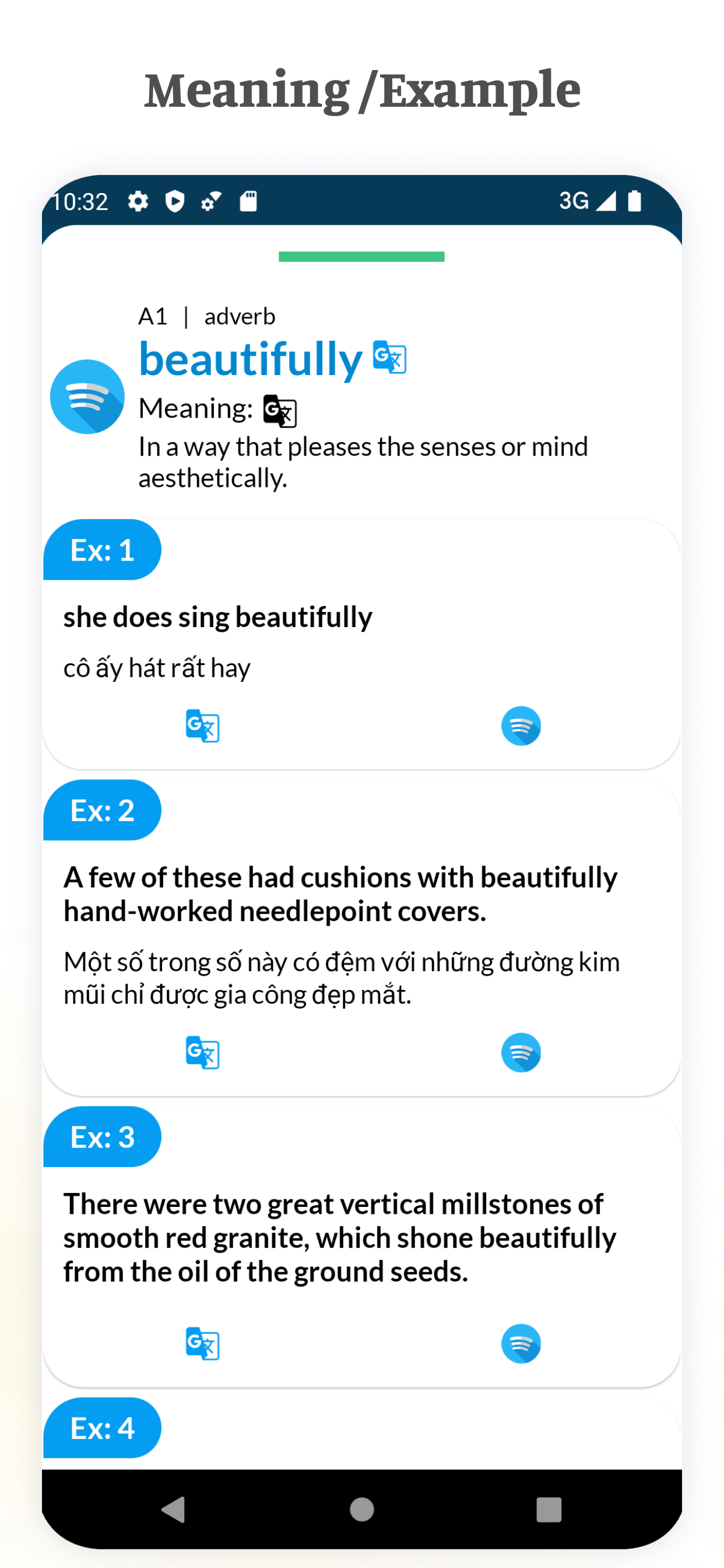 اسکرین شات 3 برنامه Oxford Vocabulary PRO