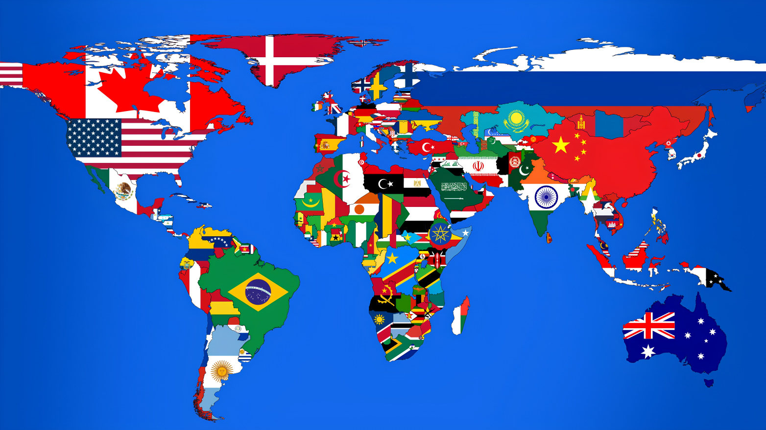 اسکرین شات 1 برنامه World Map & Countries